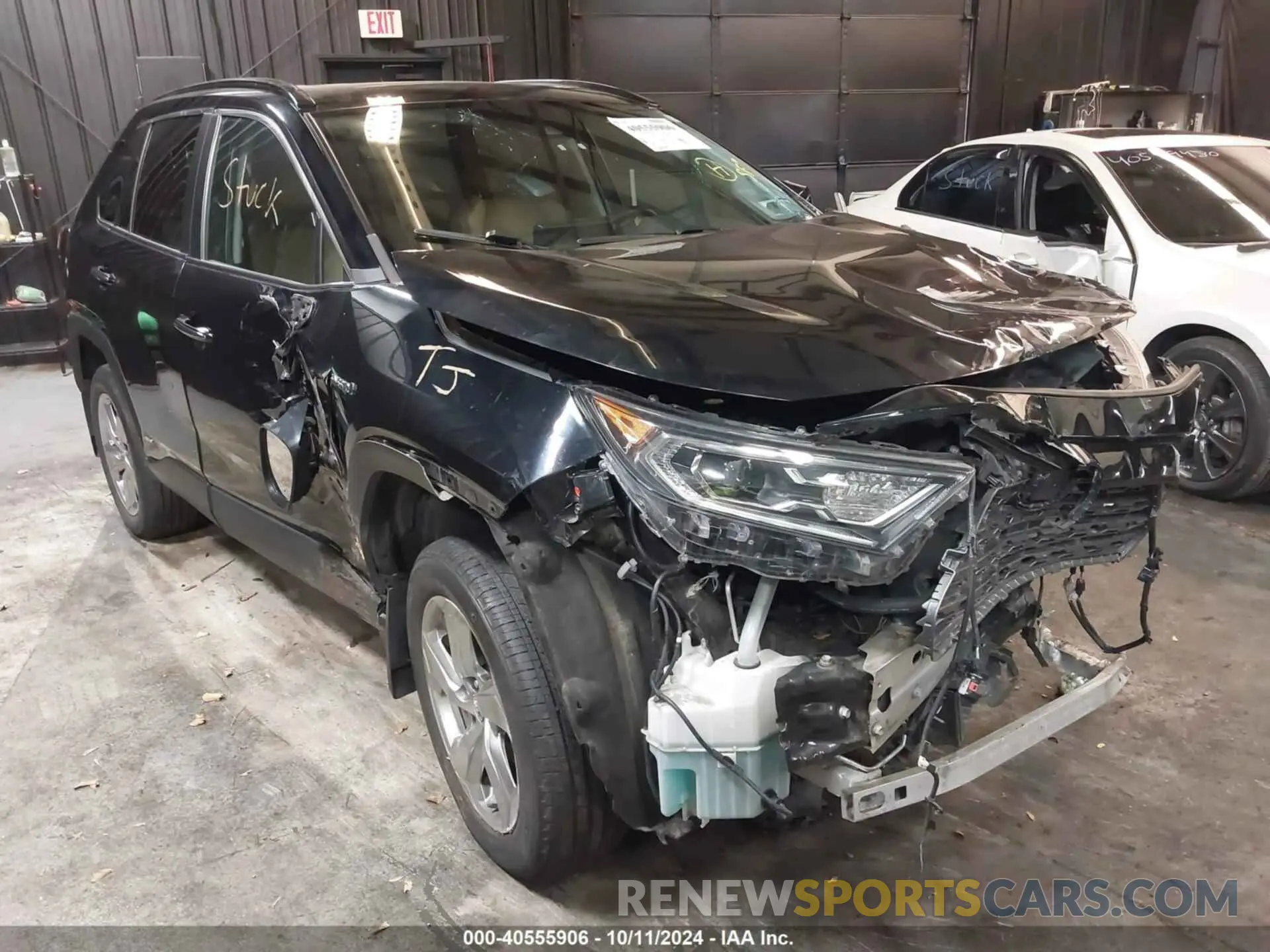 1 Фотография поврежденного автомобиля 2T3DWRFV4LW067238 TOYOTA RAV4 HYBRID 2020