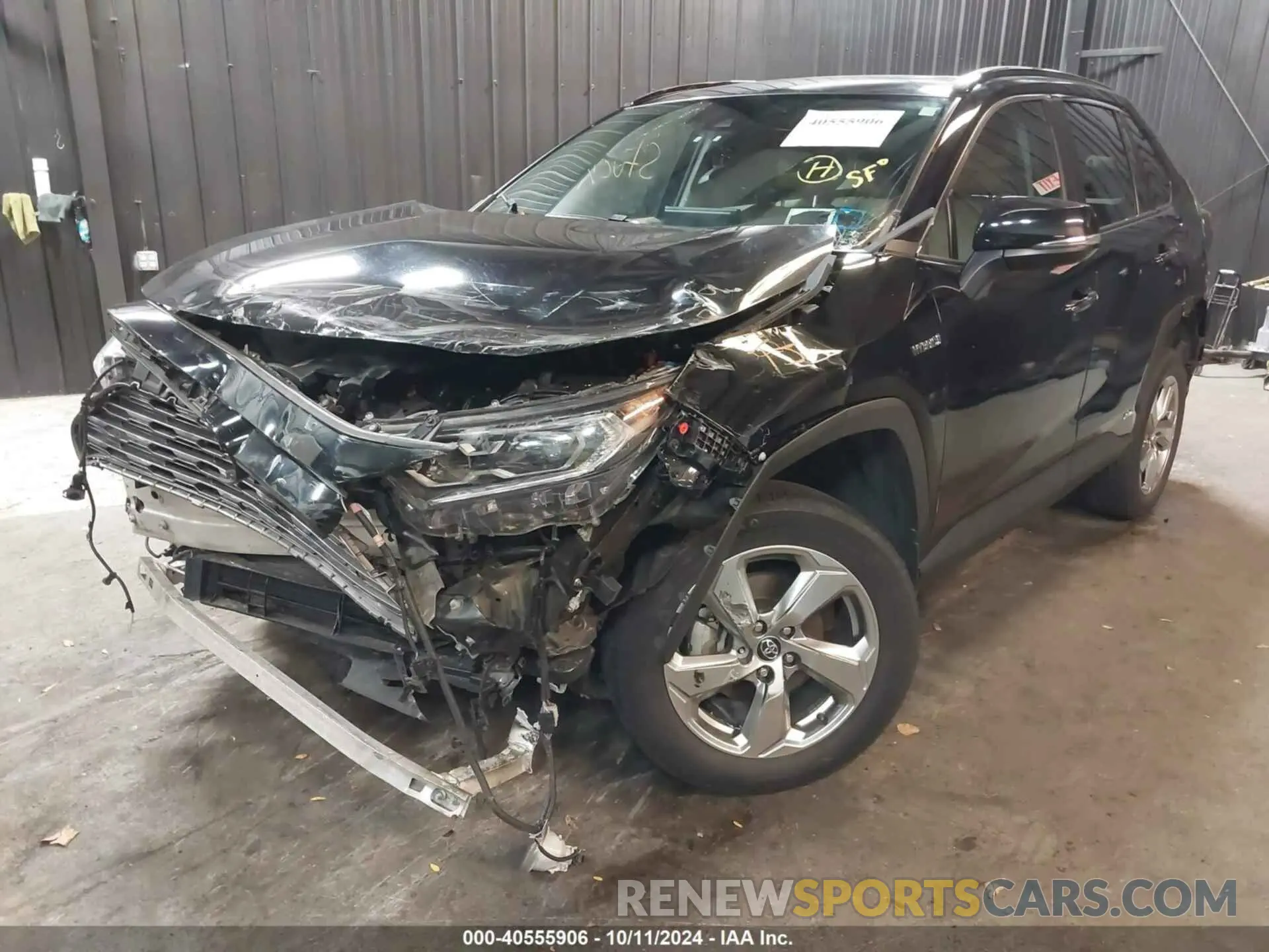 2 Фотография поврежденного автомобиля 2T3DWRFV4LW067238 TOYOTA RAV4 HYBRID 2020