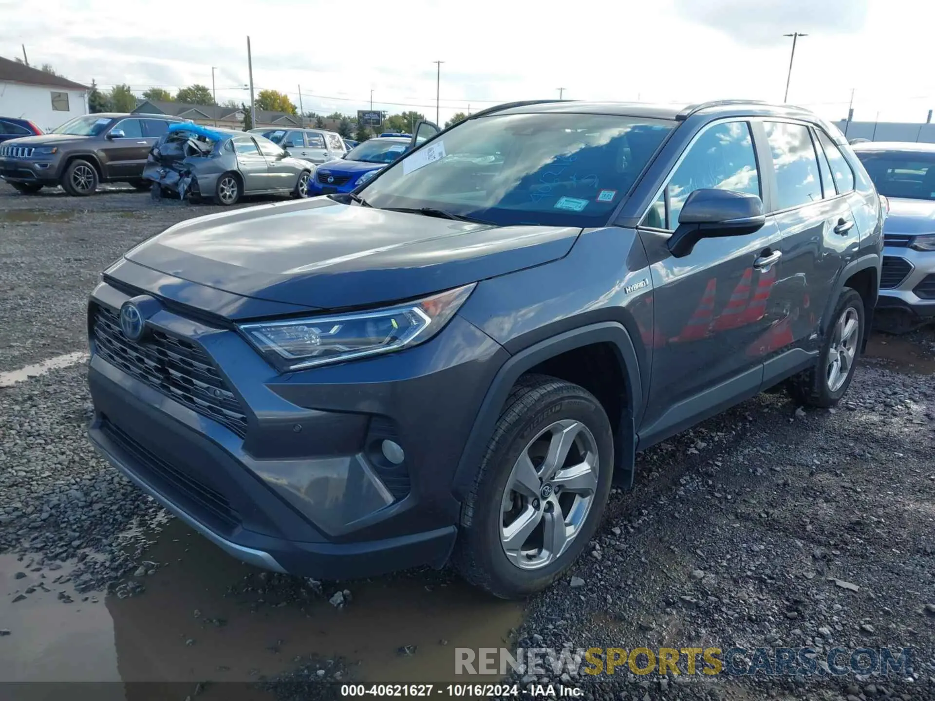 2 Photograph of a damaged car 2T3DWRFV5LW075056 TOYOTA RAV4 HYBRID 2020
