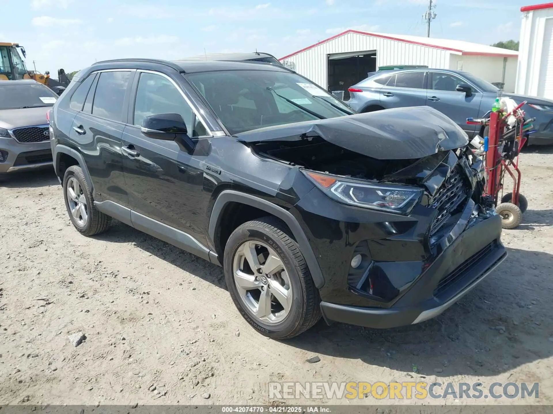 1 Photograph of a damaged car 2T3DWRFV6LW071727 TOYOTA RAV4 HYBRID 2020