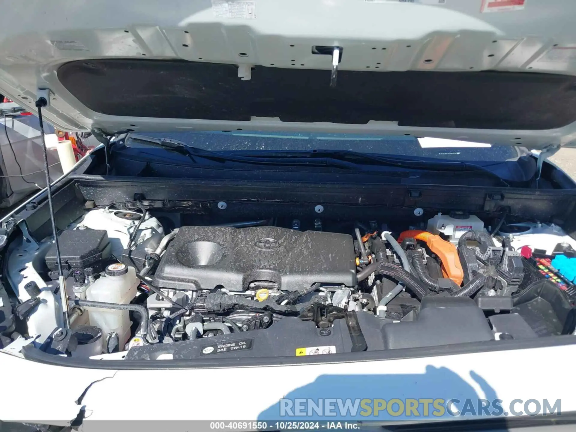 10 Фотография поврежденного автомобиля 2T3EWRFV5LW048590 TOYOTA RAV4 HYBRID 2020