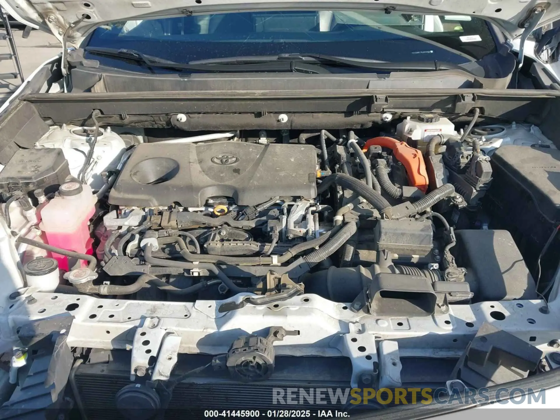 10 Фотография поврежденного автомобиля 2T3EWRFV9LW050990 TOYOTA RAV4 HYBRID 2020