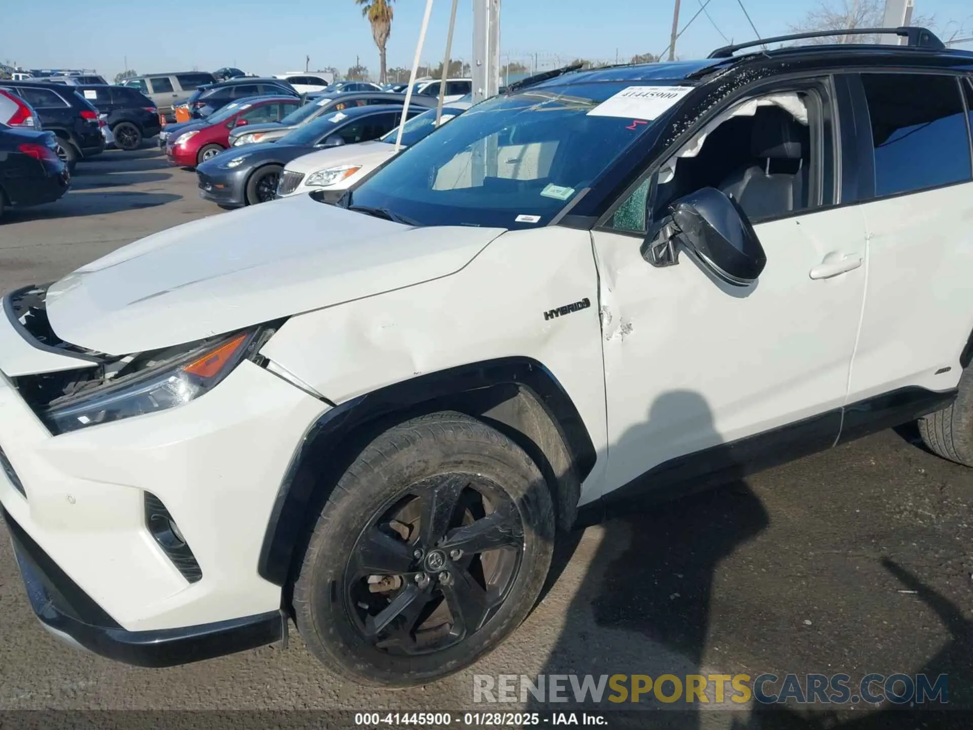 6 Фотография поврежденного автомобиля 2T3EWRFV9LW050990 TOYOTA RAV4 HYBRID 2020