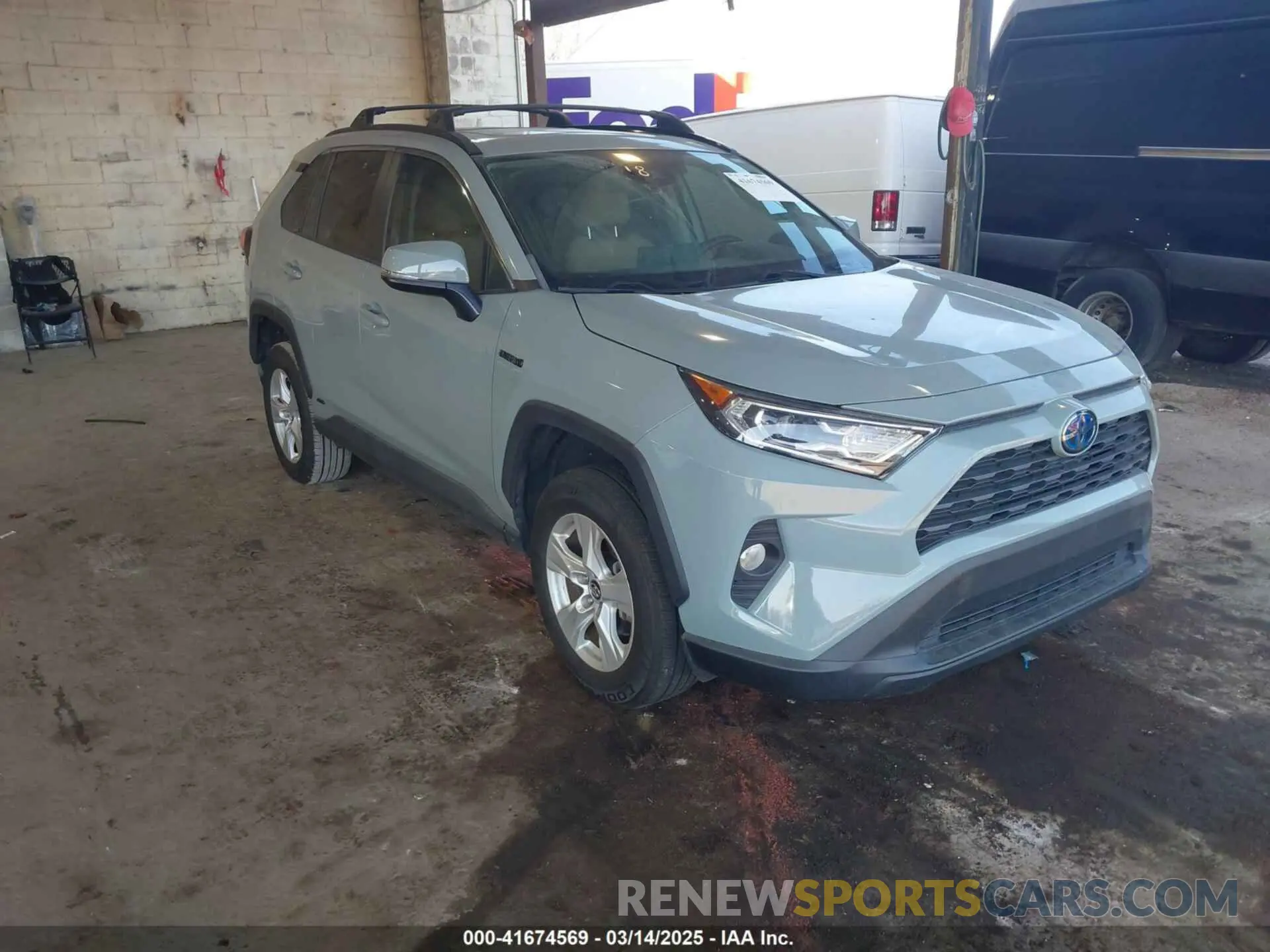 1 Фотография поврежденного автомобиля 2T3RWRFV0LW082793 TOYOTA RAV4 HYBRID 2020