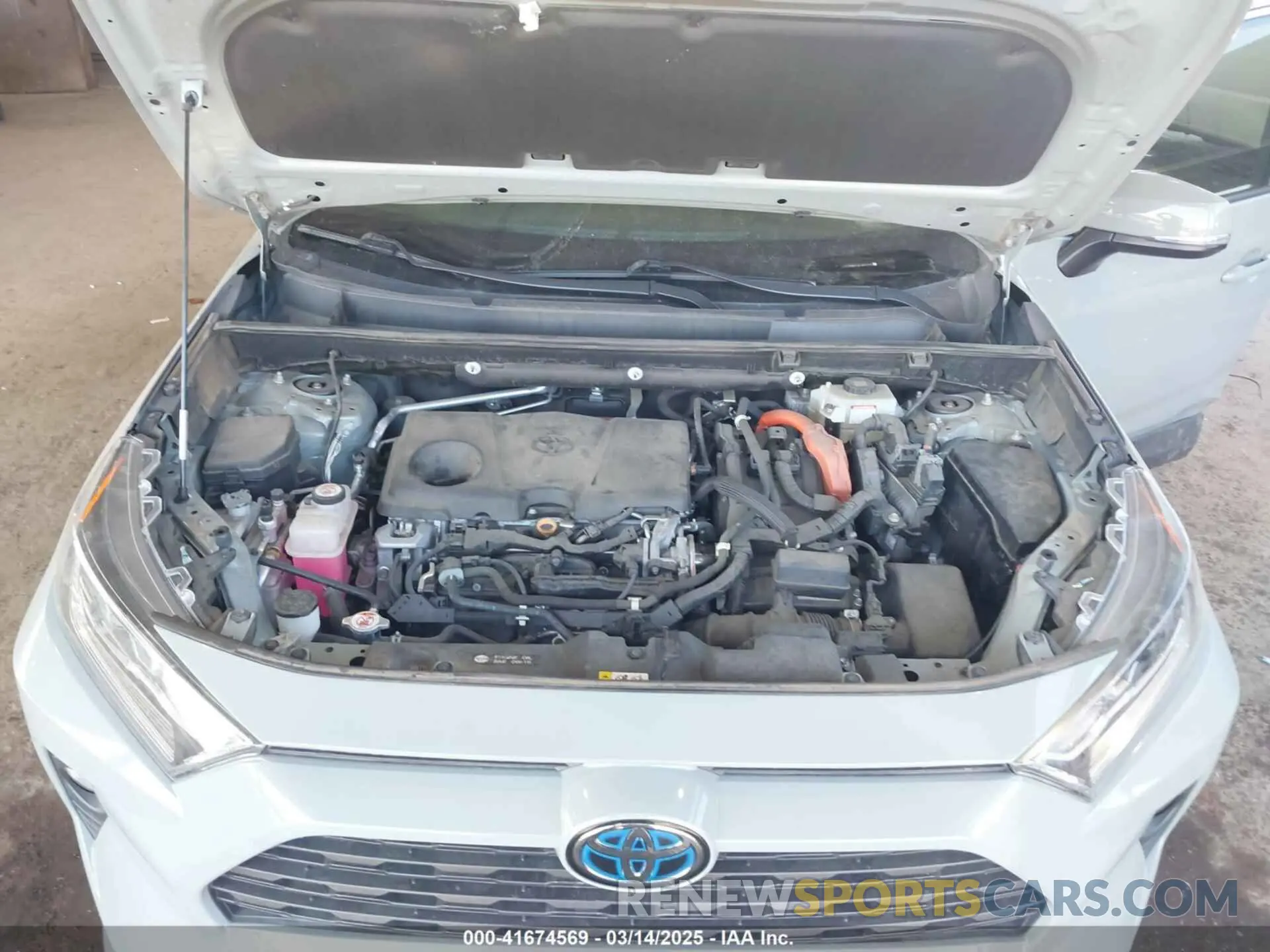 10 Фотография поврежденного автомобиля 2T3RWRFV0LW082793 TOYOTA RAV4 HYBRID 2020