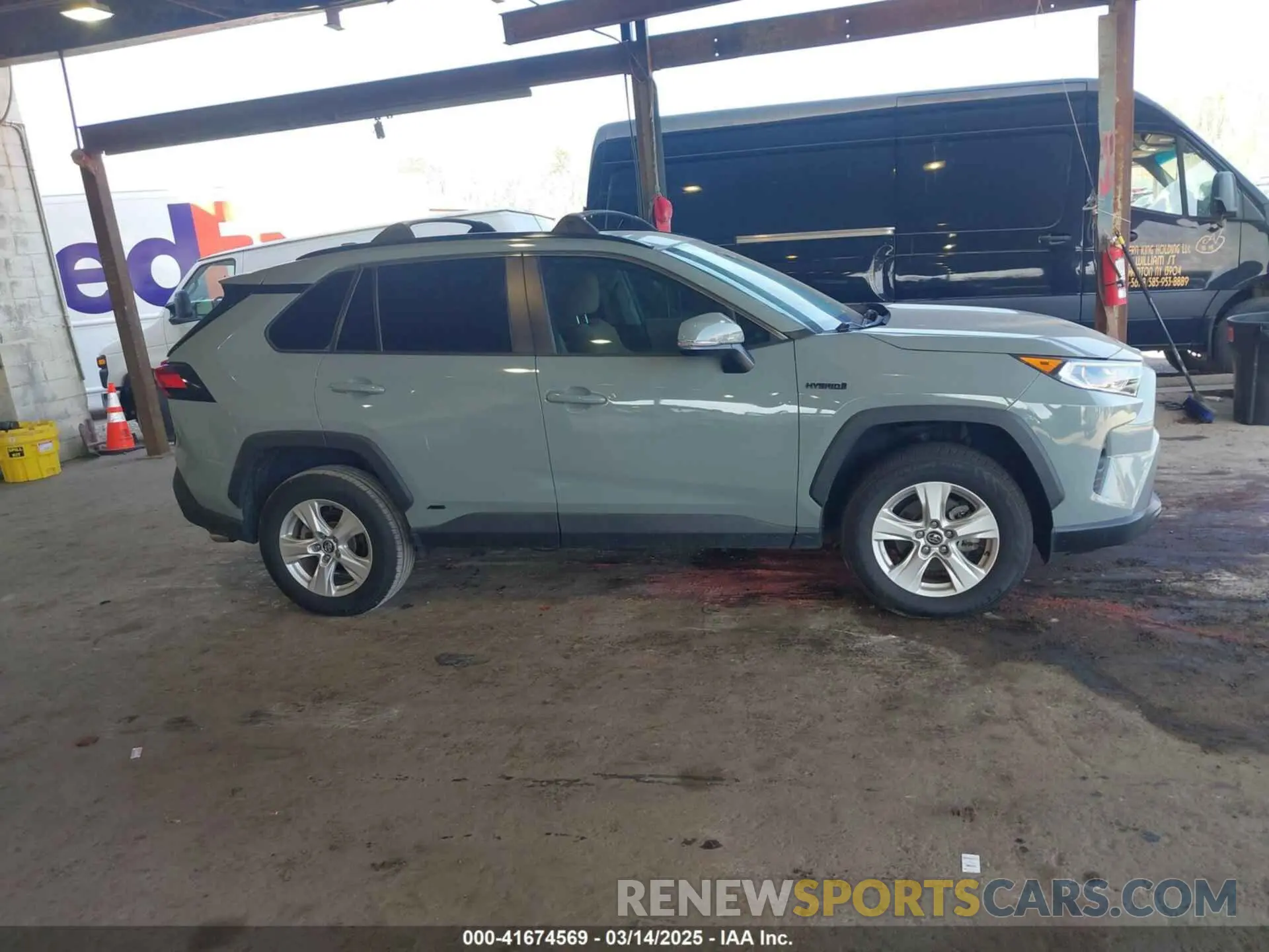 13 Фотография поврежденного автомобиля 2T3RWRFV0LW082793 TOYOTA RAV4 HYBRID 2020