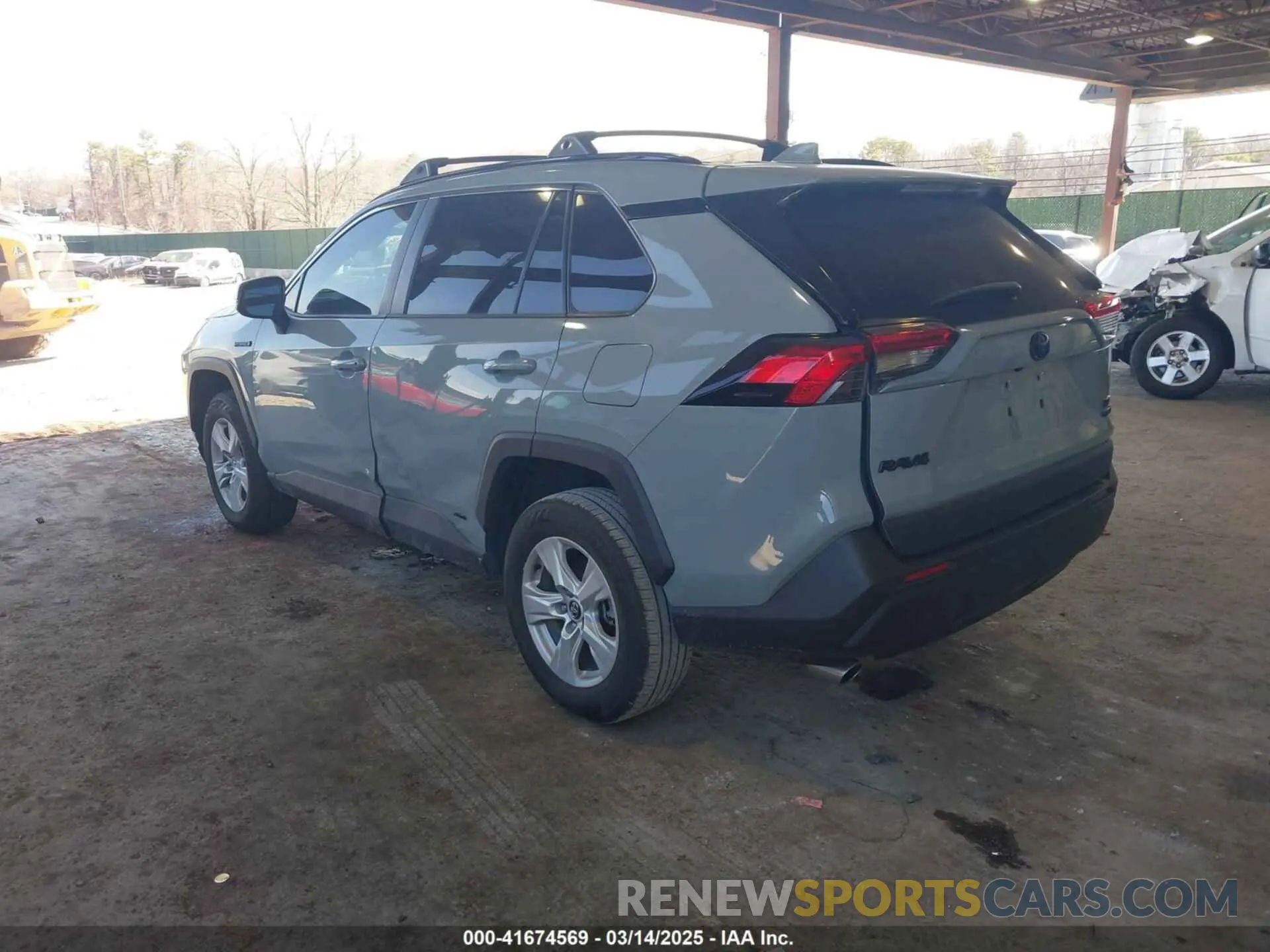 3 Фотография поврежденного автомобиля 2T3RWRFV0LW082793 TOYOTA RAV4 HYBRID 2020