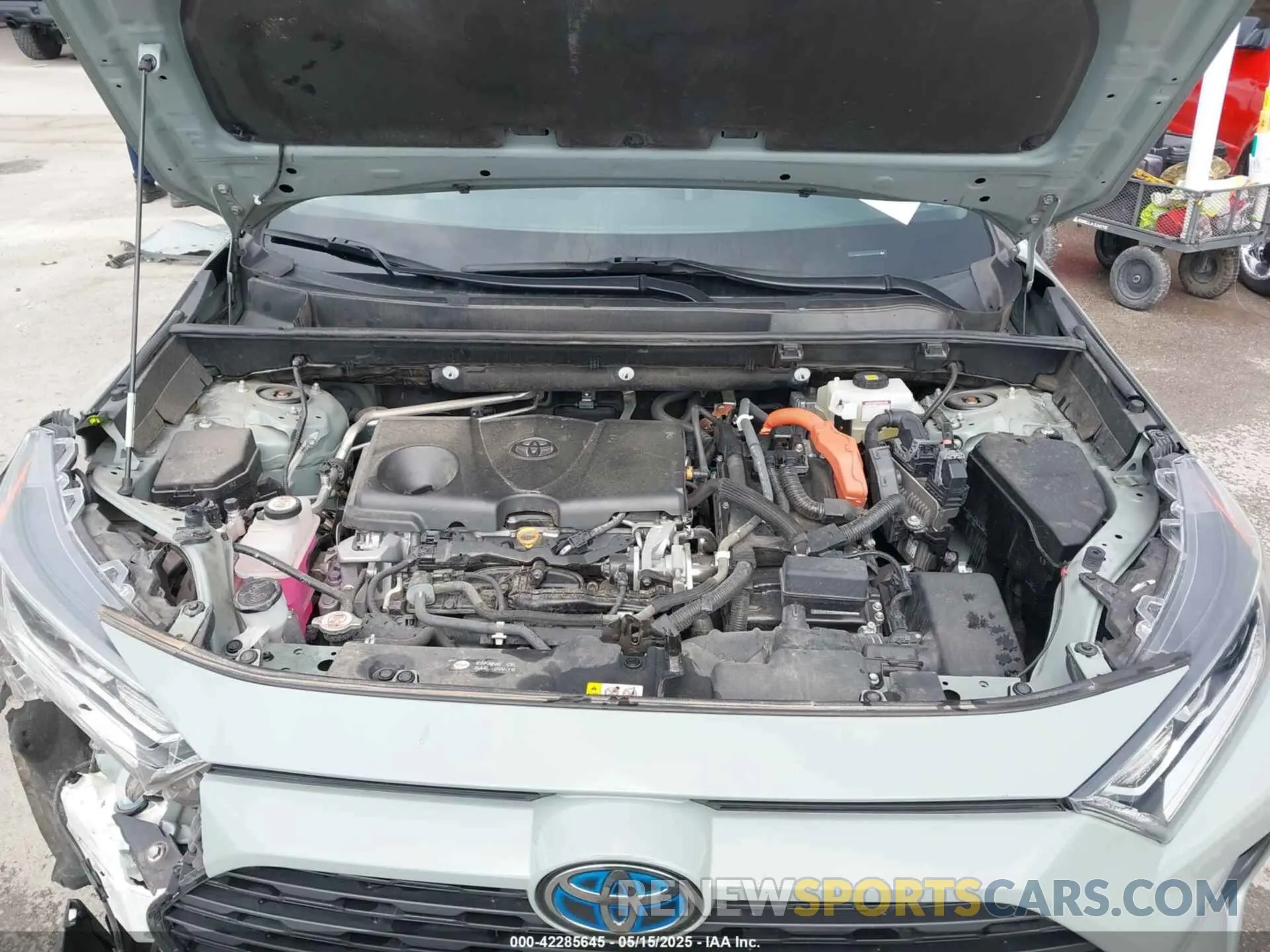 10 Фотография поврежденного автомобиля 2T3RWRFV3LW077250 TOYOTA RAV4 HYBRID 2020