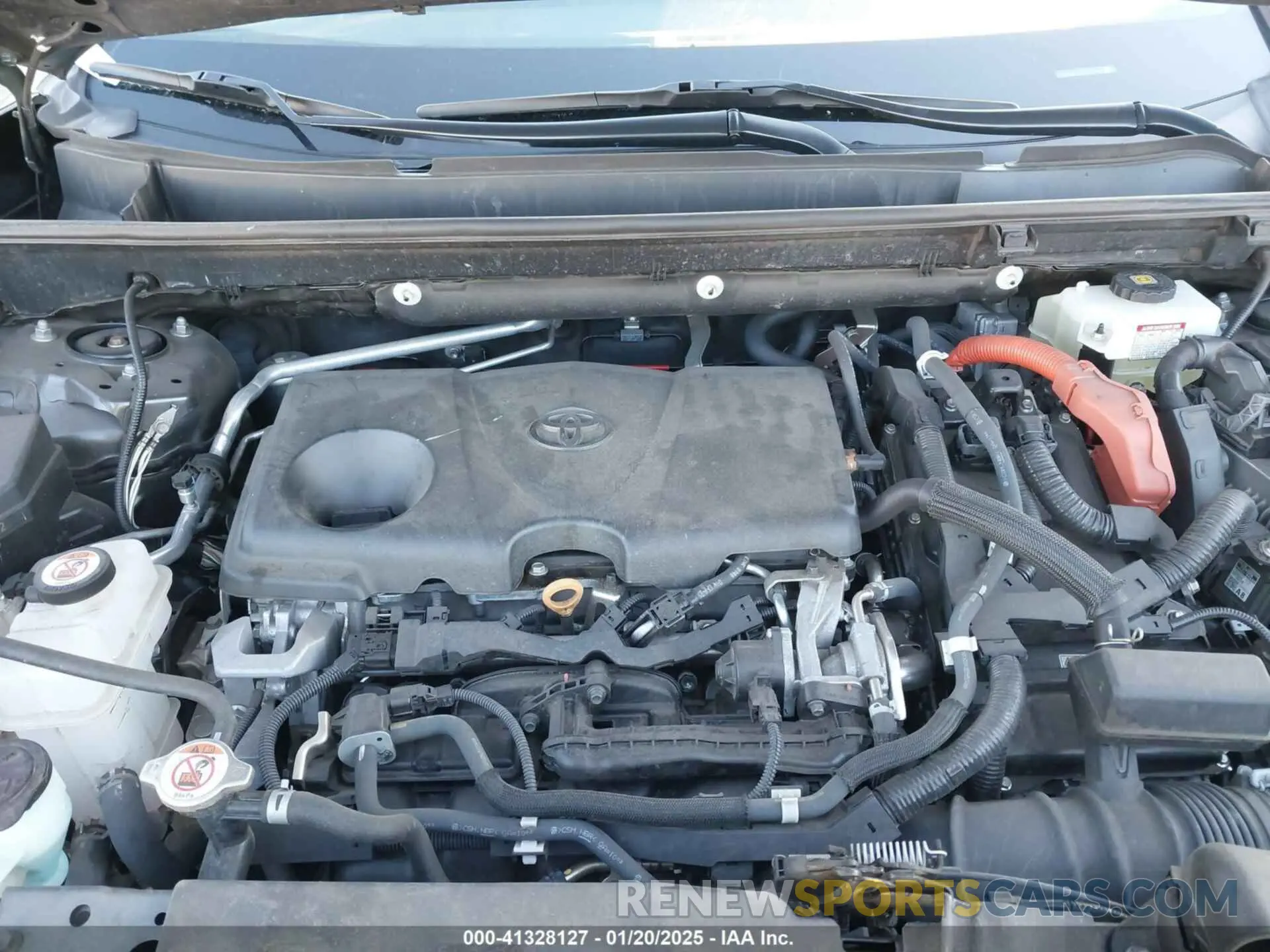 10 Photograph of a damaged car 2T3RWRFV4LW077855 TOYOTA RAV4 HYBRID 2020