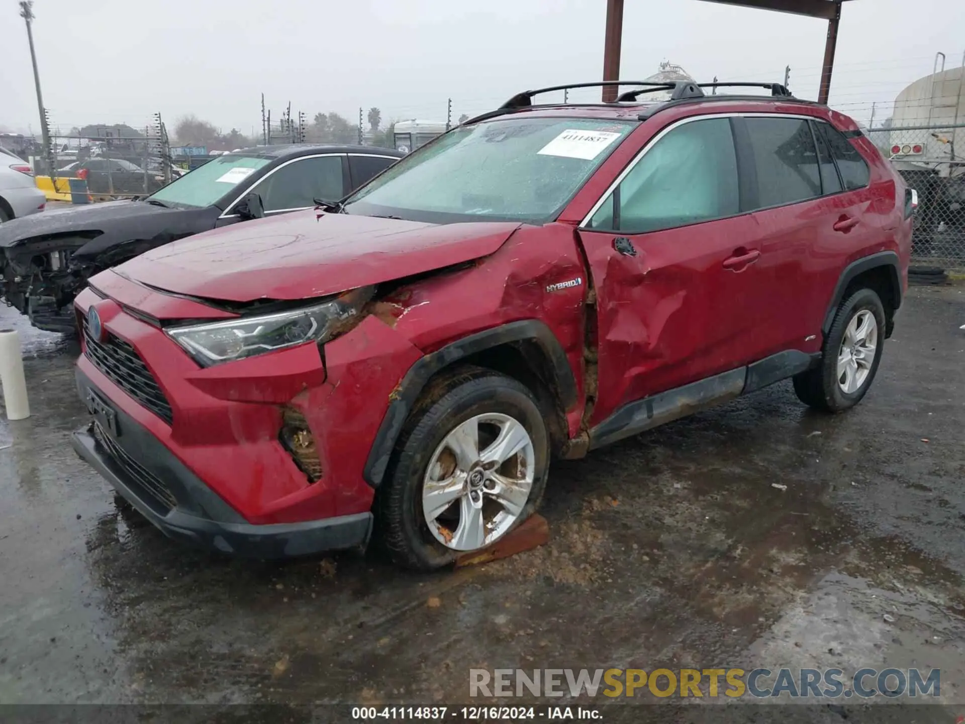 2 Фотография поврежденного автомобиля 2T3RWRFV5LW083700 TOYOTA RAV4 HYBRID 2020