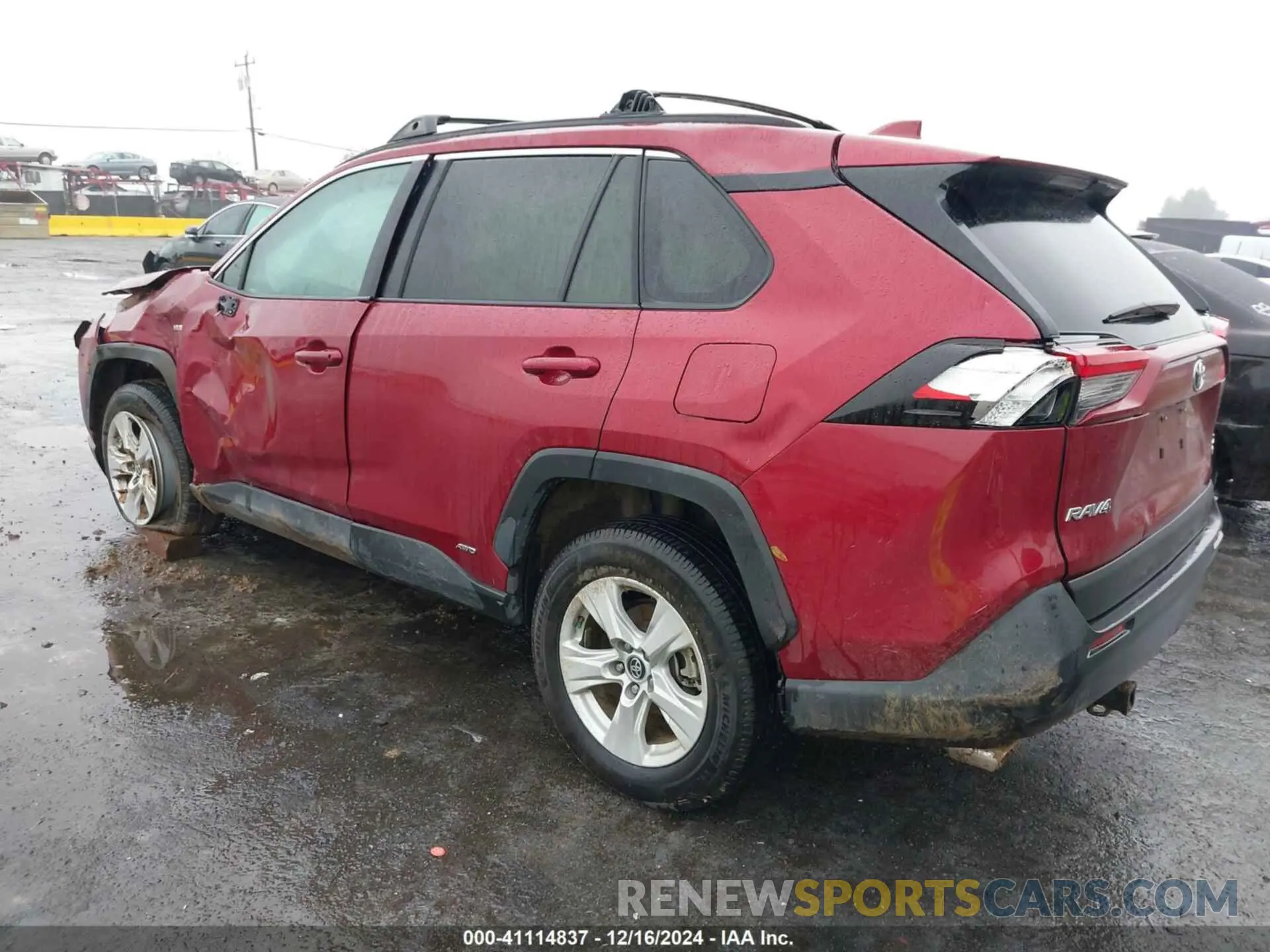 3 Фотография поврежденного автомобиля 2T3RWRFV5LW083700 TOYOTA RAV4 HYBRID 2020