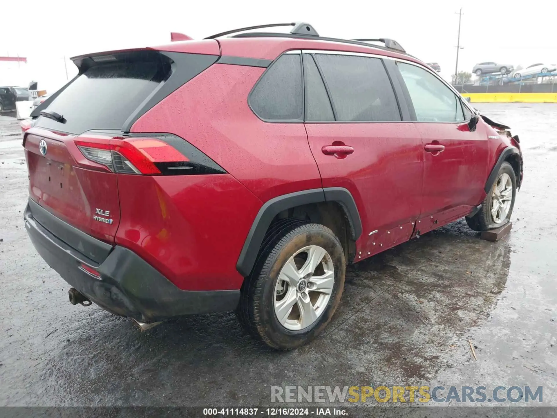 4 Фотография поврежденного автомобиля 2T3RWRFV5LW083700 TOYOTA RAV4 HYBRID 2020