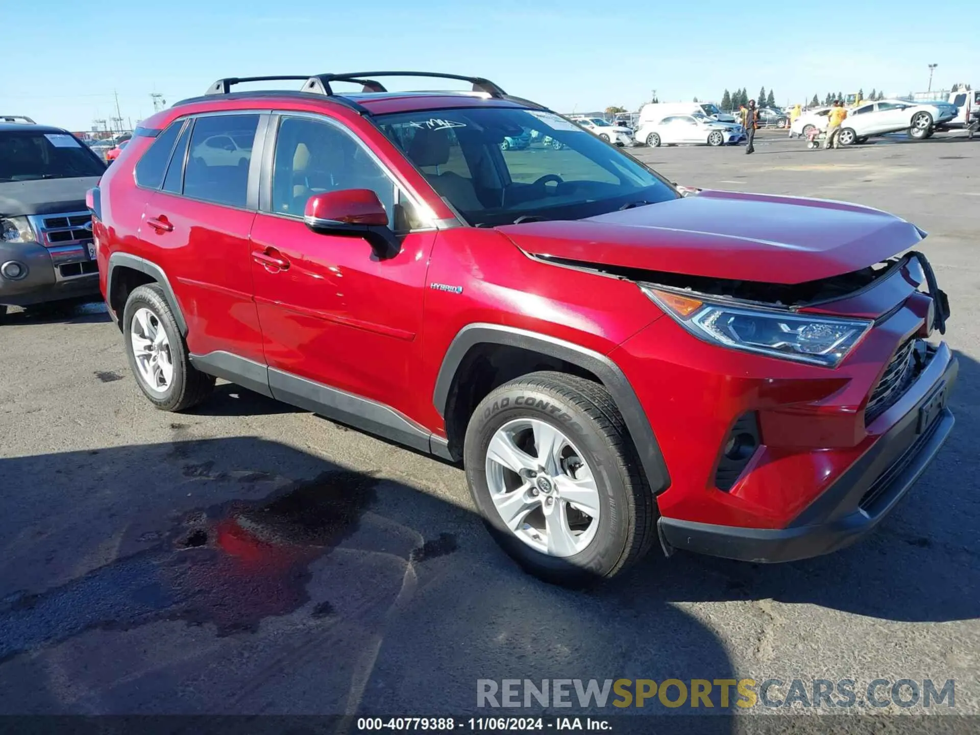 1 Фотография поврежденного автомобиля 2T3RWRFV6LW079316 TOYOTA RAV4 HYBRID 2020