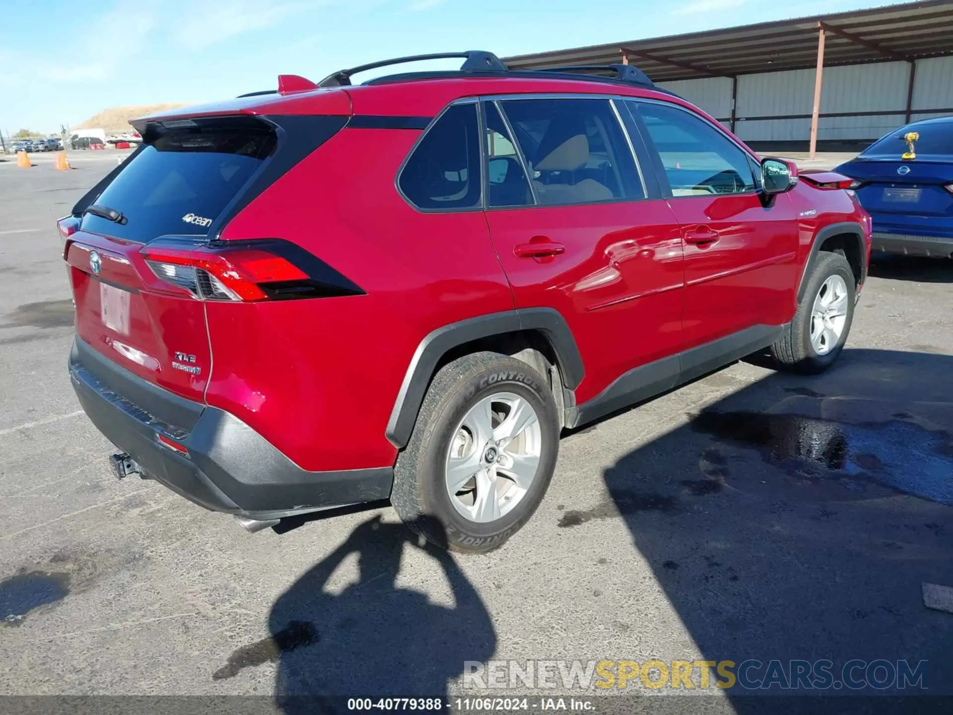 4 Фотография поврежденного автомобиля 2T3RWRFV6LW079316 TOYOTA RAV4 HYBRID 2020