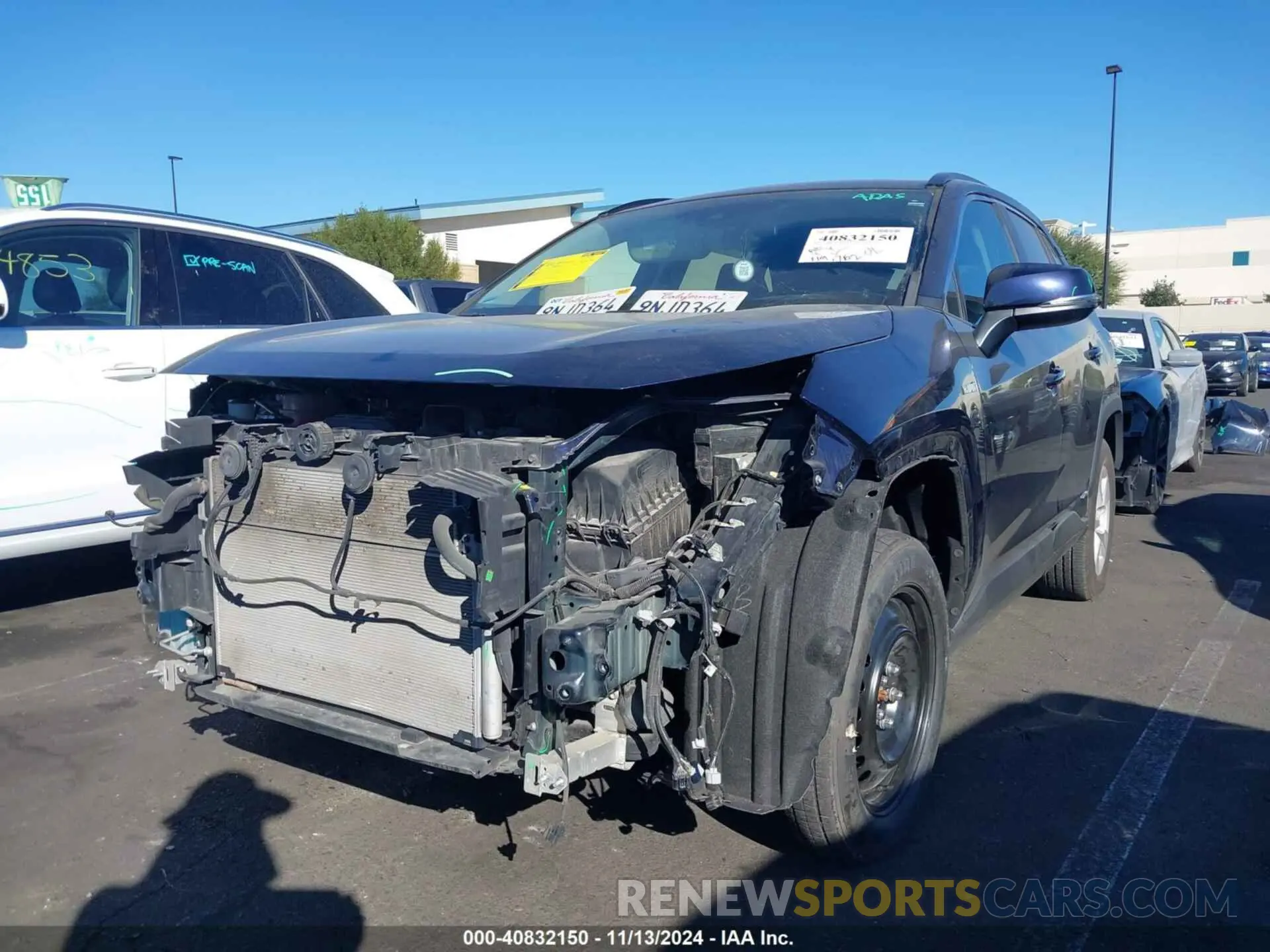6 Photograph of a damaged car 2T3RWRFV7LW094682 TOYOTA RAV4 HYBRID 2020