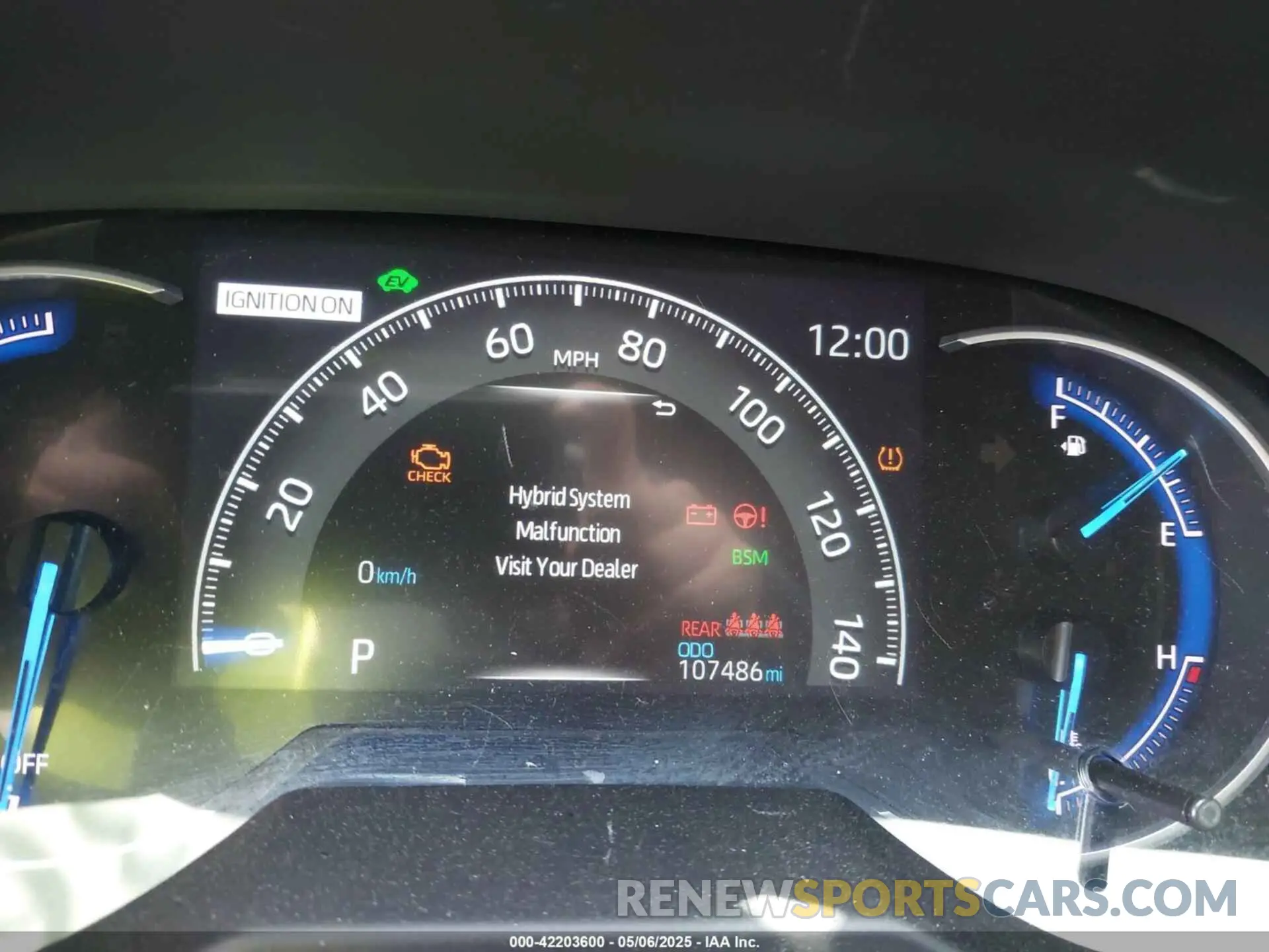 7 Photograph of a damaged car 4T3EWRFV0LU003413 TOYOTA RAV4 HYBRID 2020