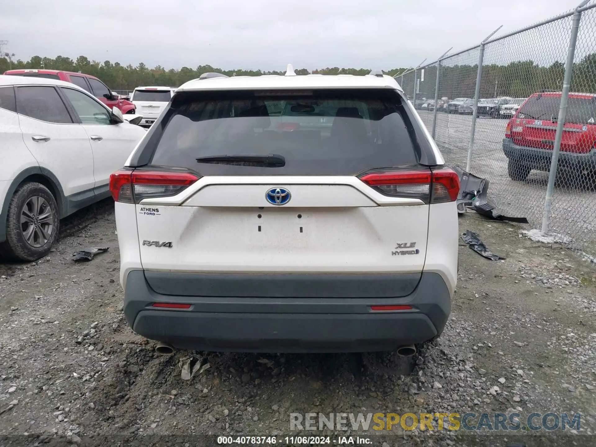16 Photograph of a damaged car 4T3R6RFV1LU001171 TOYOTA RAV4 HYBRID 2020