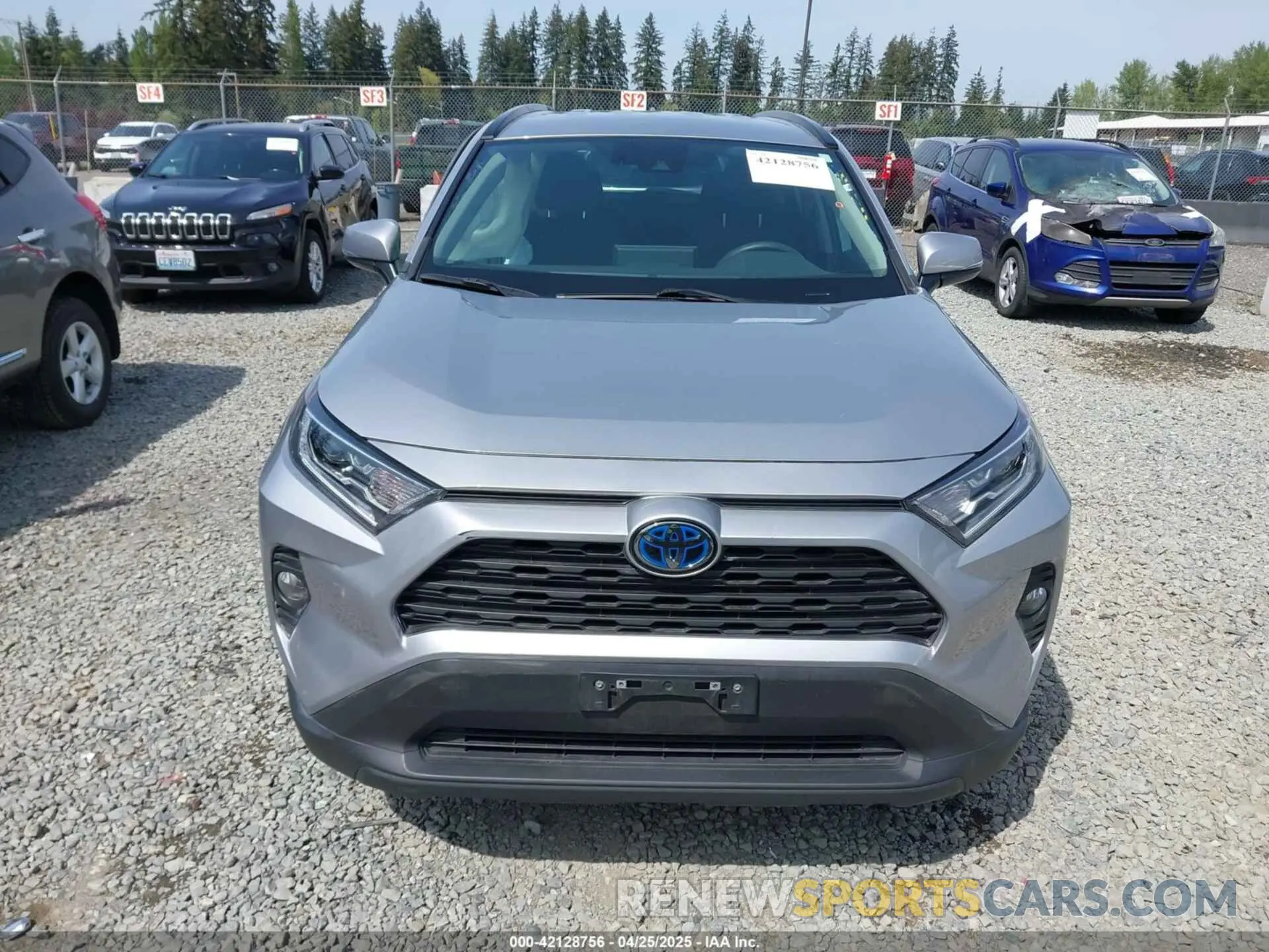 13 Фотография поврежденного автомобиля 4T3R6RFV1LU005933 TOYOTA RAV4 HYBRID 2020