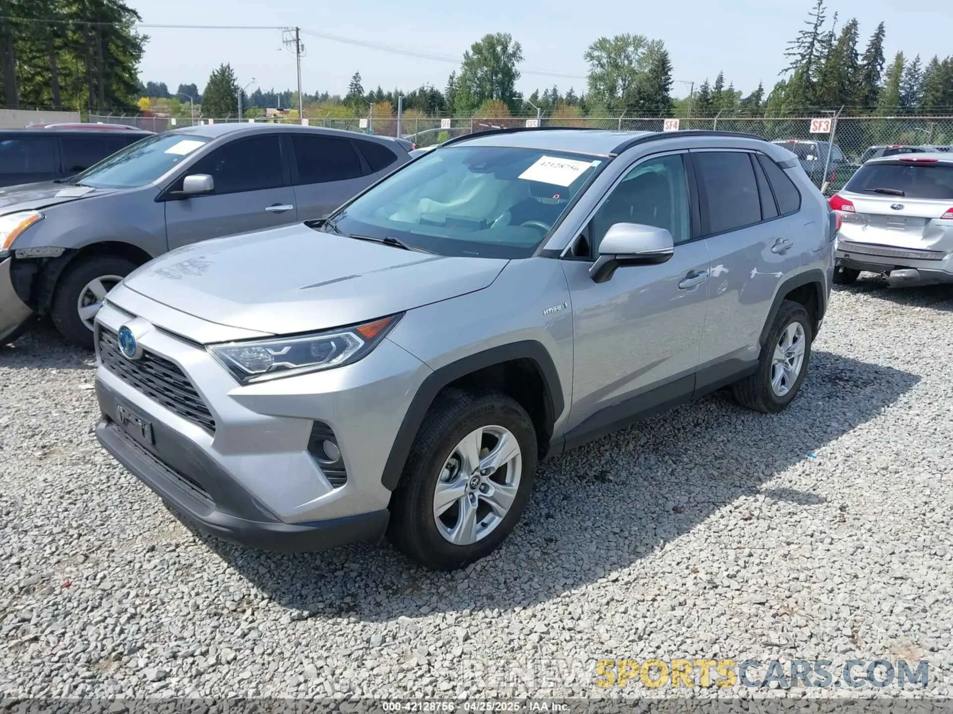2 Фотография поврежденного автомобиля 4T3R6RFV1LU005933 TOYOTA RAV4 HYBRID 2020