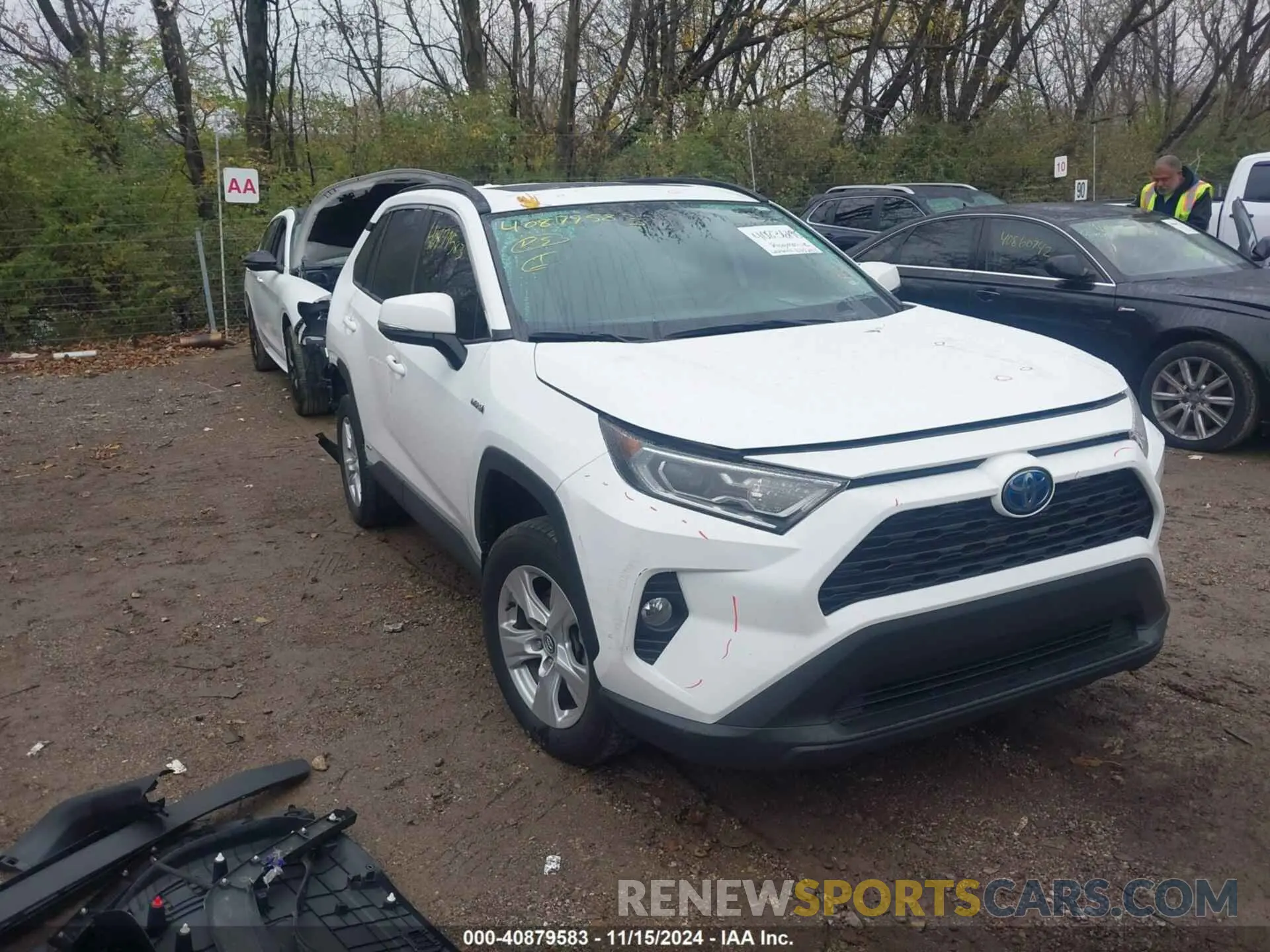 1 Photograph of a damaged car 4T3RWRFVXLU004912 TOYOTA RAV4 HYBRID 2020