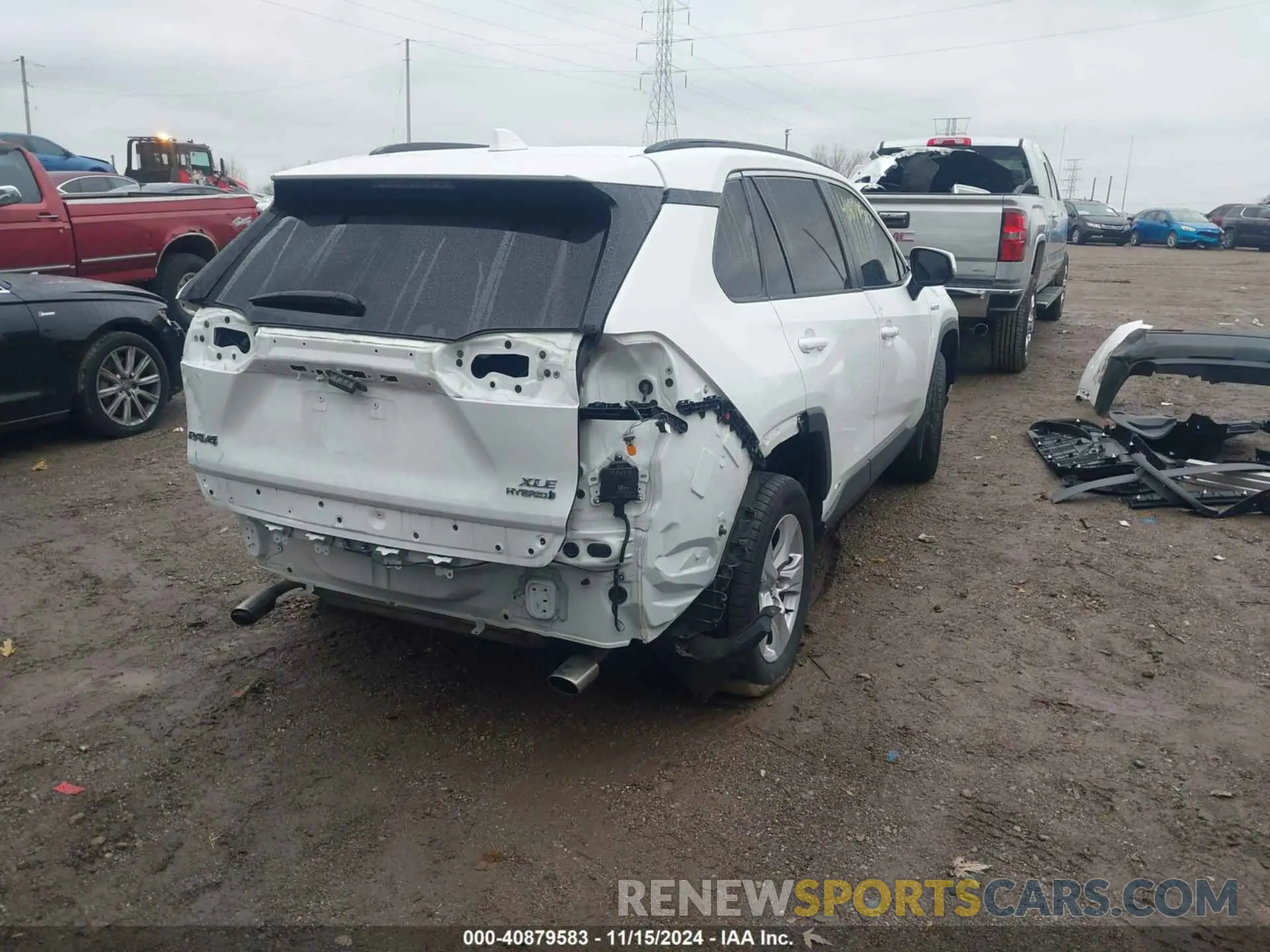 4 Photograph of a damaged car 4T3RWRFVXLU004912 TOYOTA RAV4 HYBRID 2020