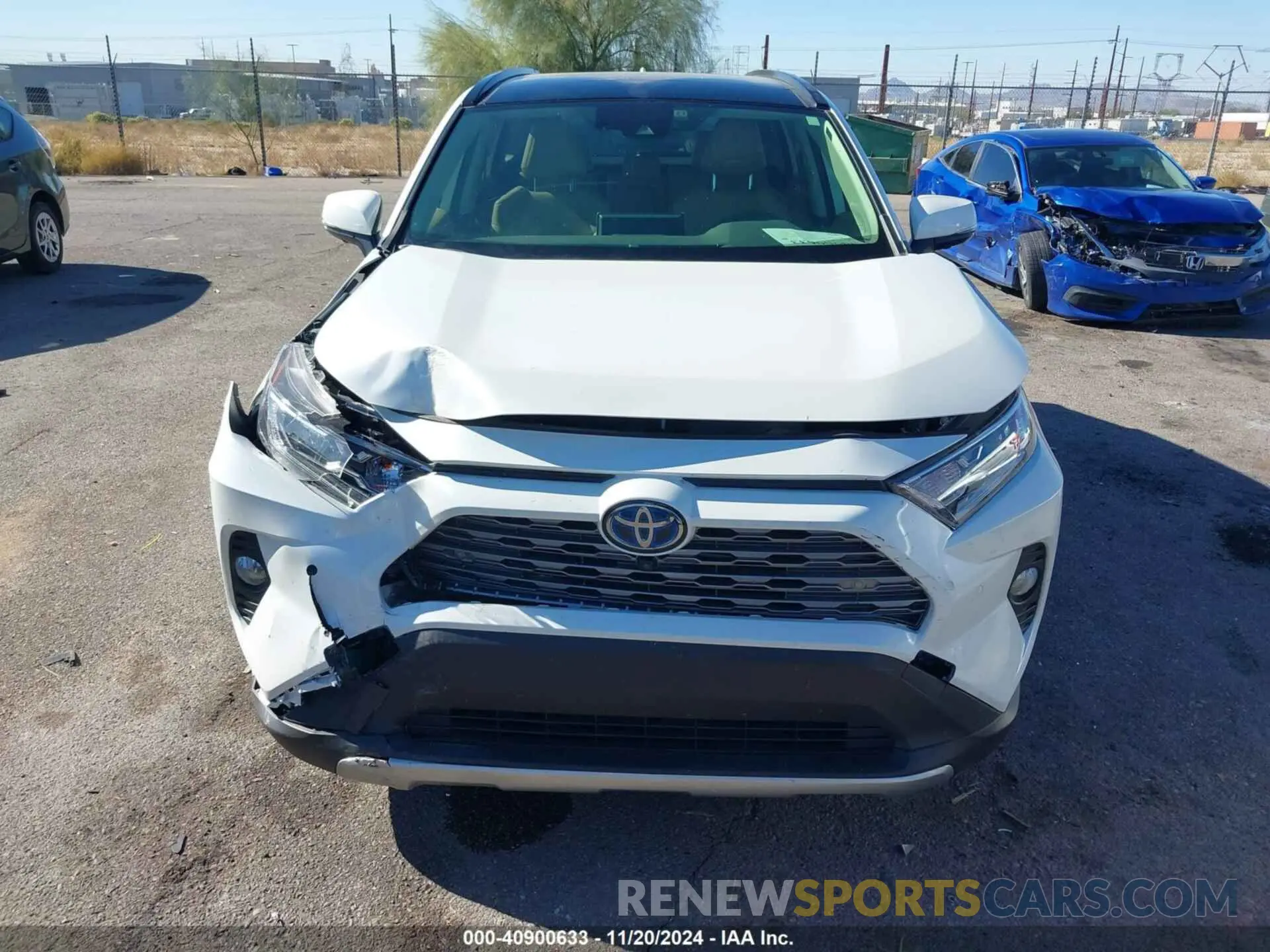 12 Photograph of a damaged car JTMD6RFV8LD501092 TOYOTA RAV4 HYBRID 2020