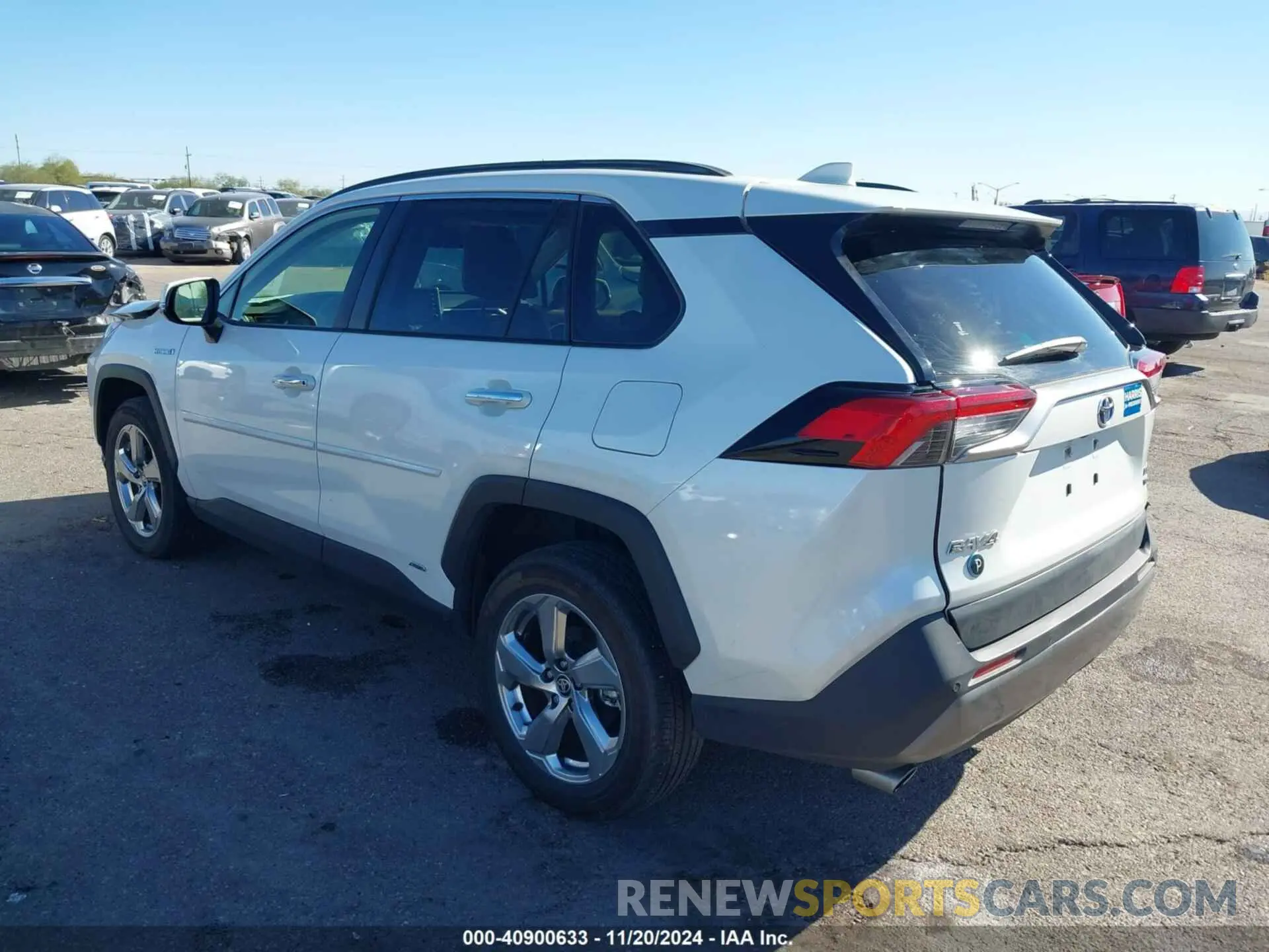 3 Photograph of a damaged car JTMD6RFV8LD501092 TOYOTA RAV4 HYBRID 2020