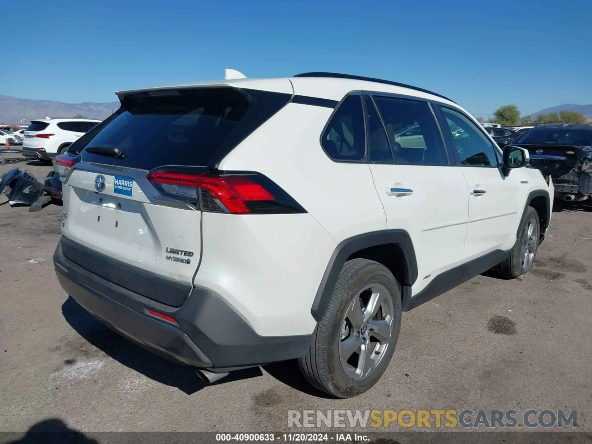 4 Photograph of a damaged car JTMD6RFV8LD501092 TOYOTA RAV4 HYBRID 2020