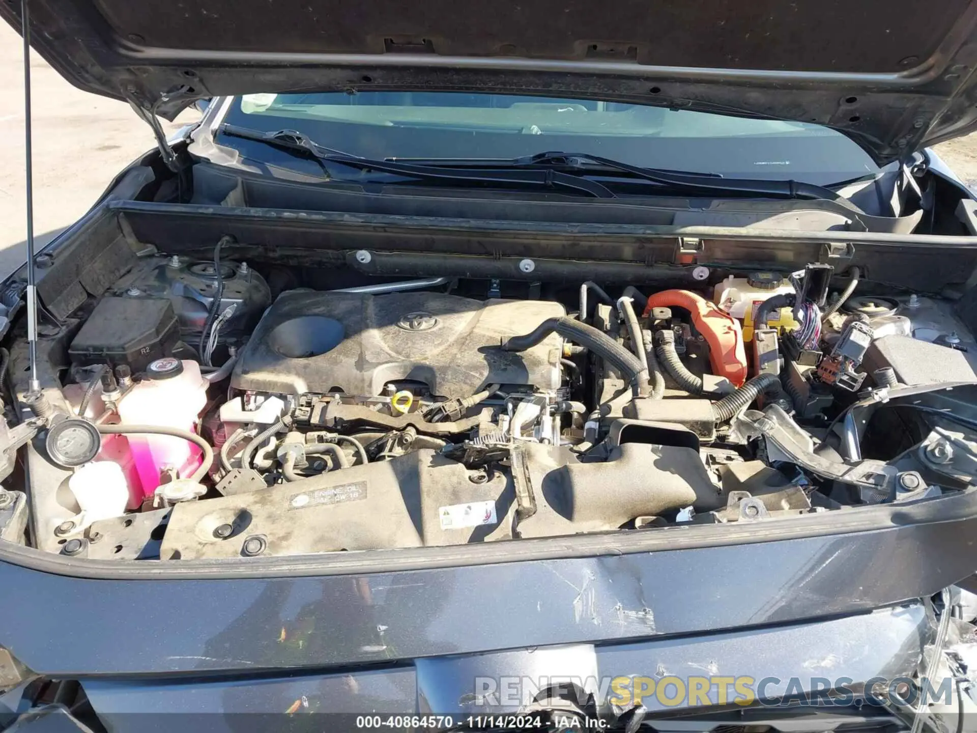 10 Фотография поврежденного автомобиля JTMDWRFV1LD538419 TOYOTA RAV4 HYBRID 2020
