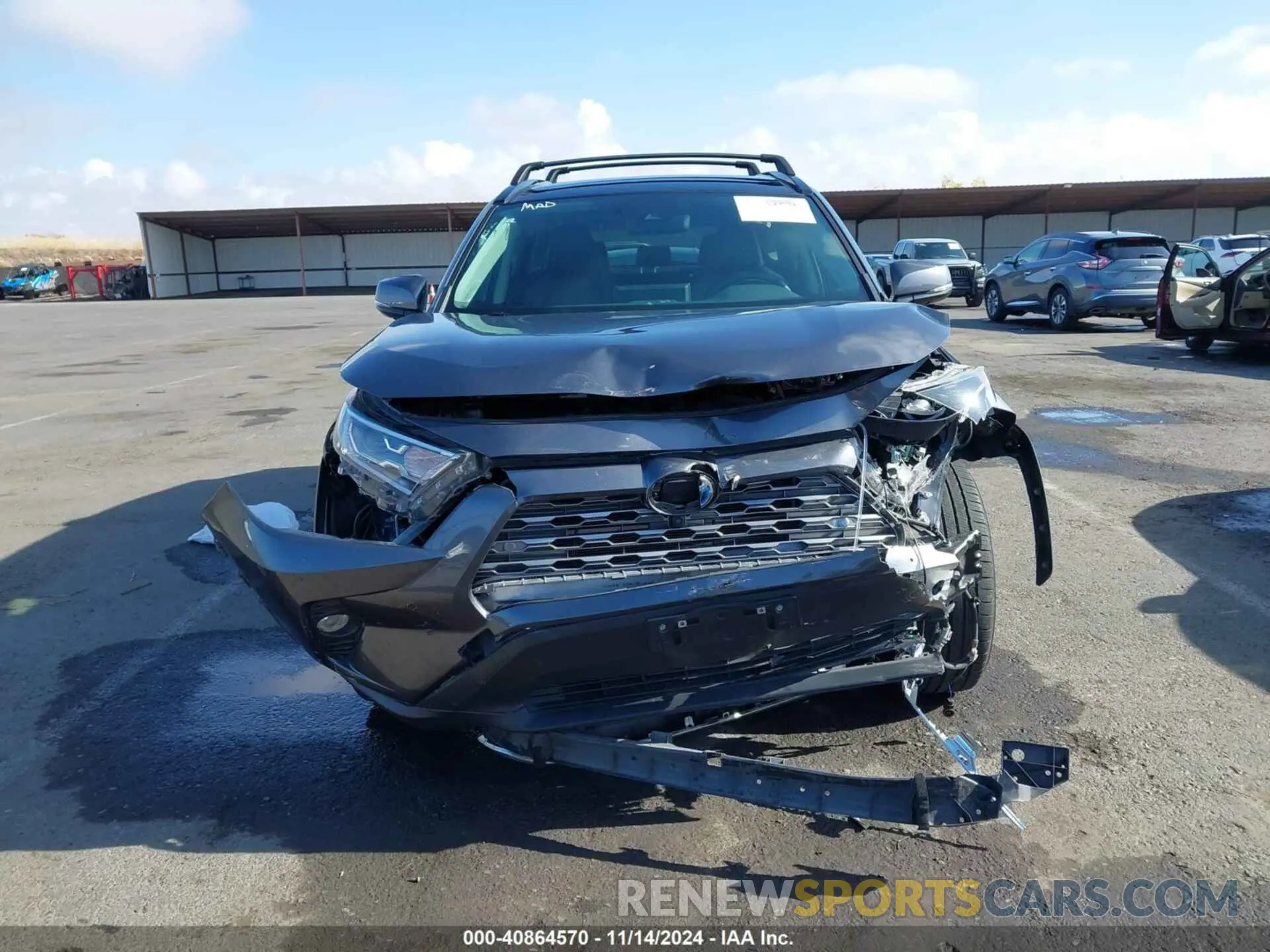 11 Фотография поврежденного автомобиля JTMDWRFV1LD538419 TOYOTA RAV4 HYBRID 2020