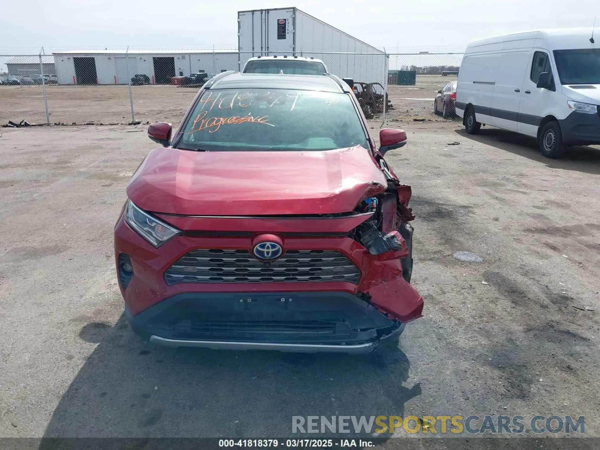 12 Фотография поврежденного автомобиля JTMDWRFV2LD550305 TOYOTA RAV4 HYBRID 2020