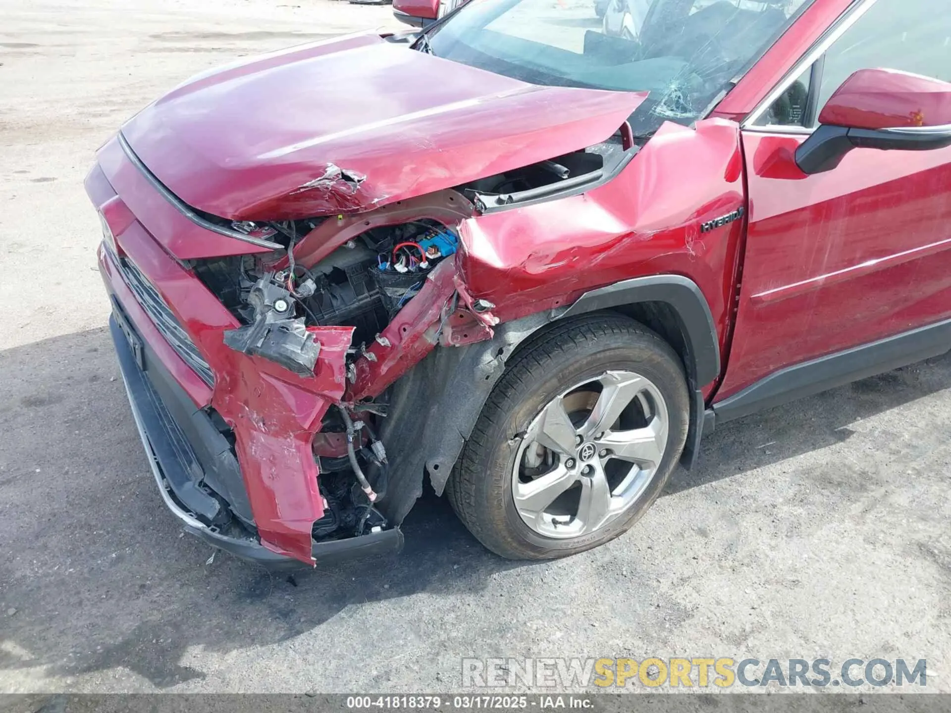 6 Фотография поврежденного автомобиля JTMDWRFV2LD550305 TOYOTA RAV4 HYBRID 2020