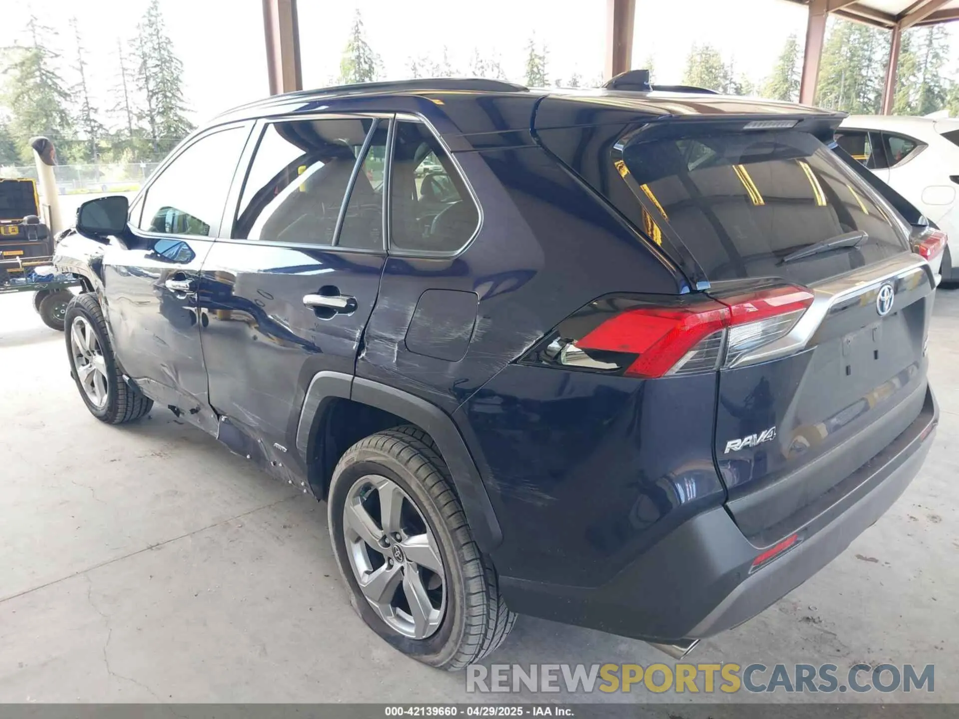 3 Photograph of a damaged car JTMDWRFV4LD527463 TOYOTA RAV4 HYBRID 2020