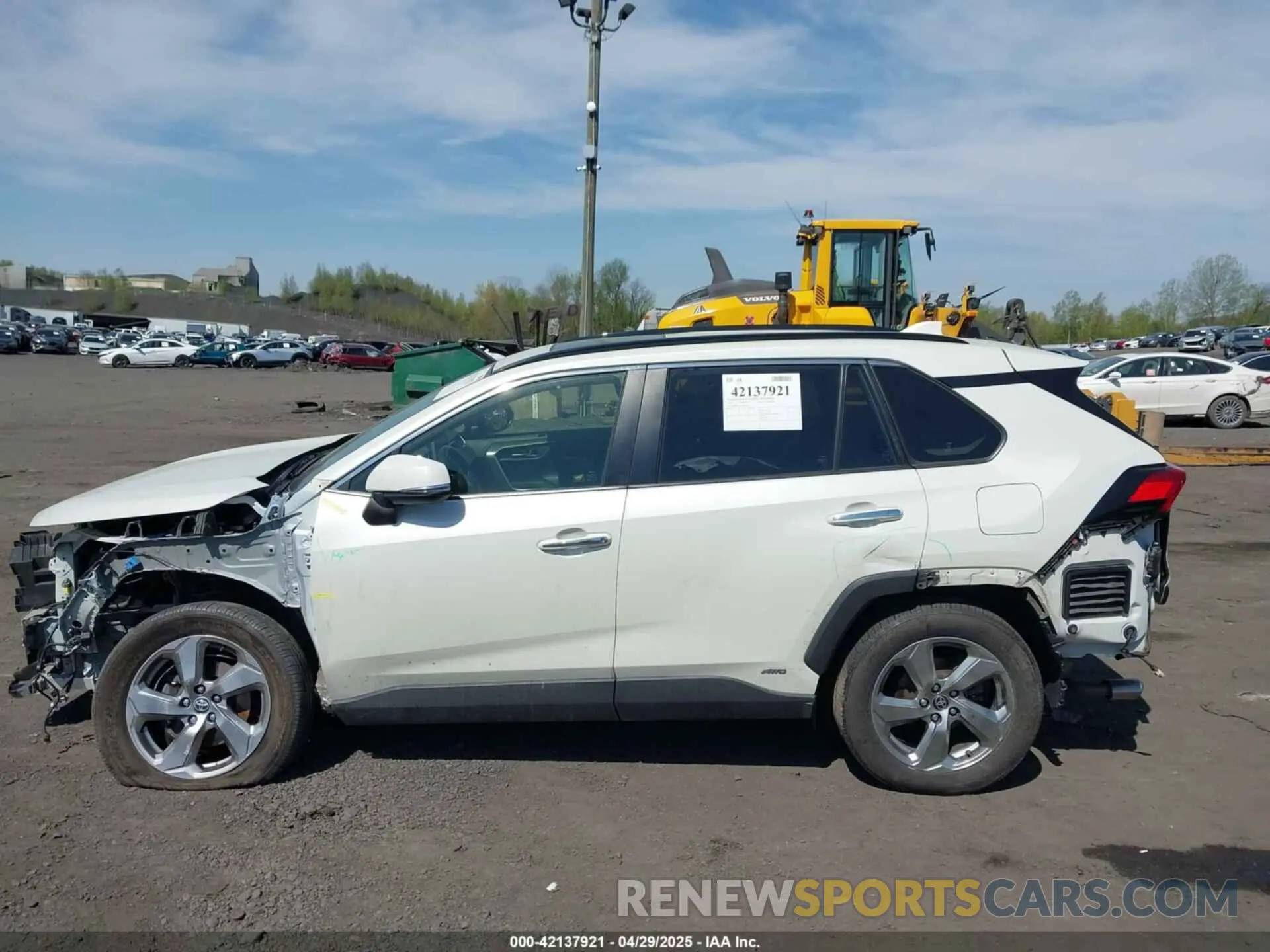 14 Фотография поврежденного автомобиля JTMDWRFV5LD065253 TOYOTA RAV4 HYBRID 2020