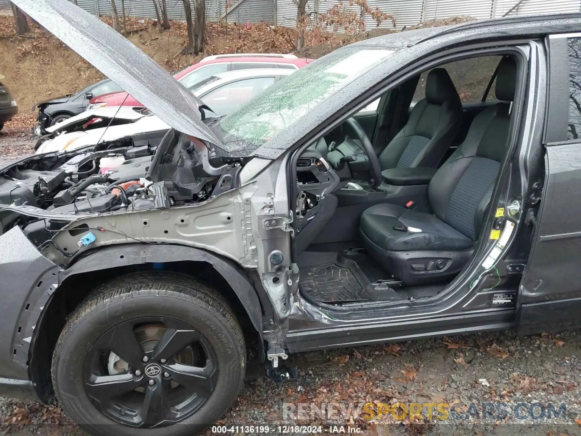 6 Photograph of a damaged car JTMEWRFV1LD532267 TOYOTA RAV4 HYBRID 2020