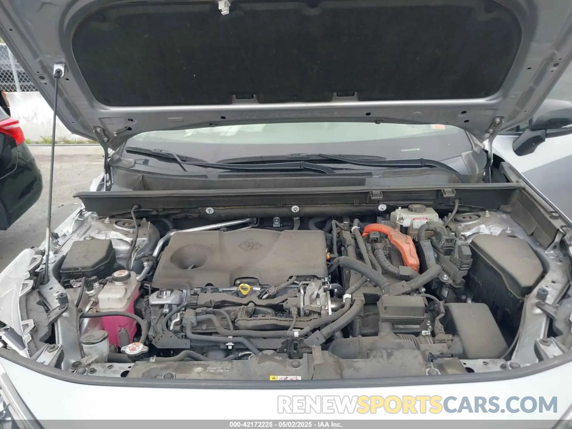 10 Фотография поврежденного автомобиля JTMEWRFV2LD543276 TOYOTA RAV4 HYBRID 2020