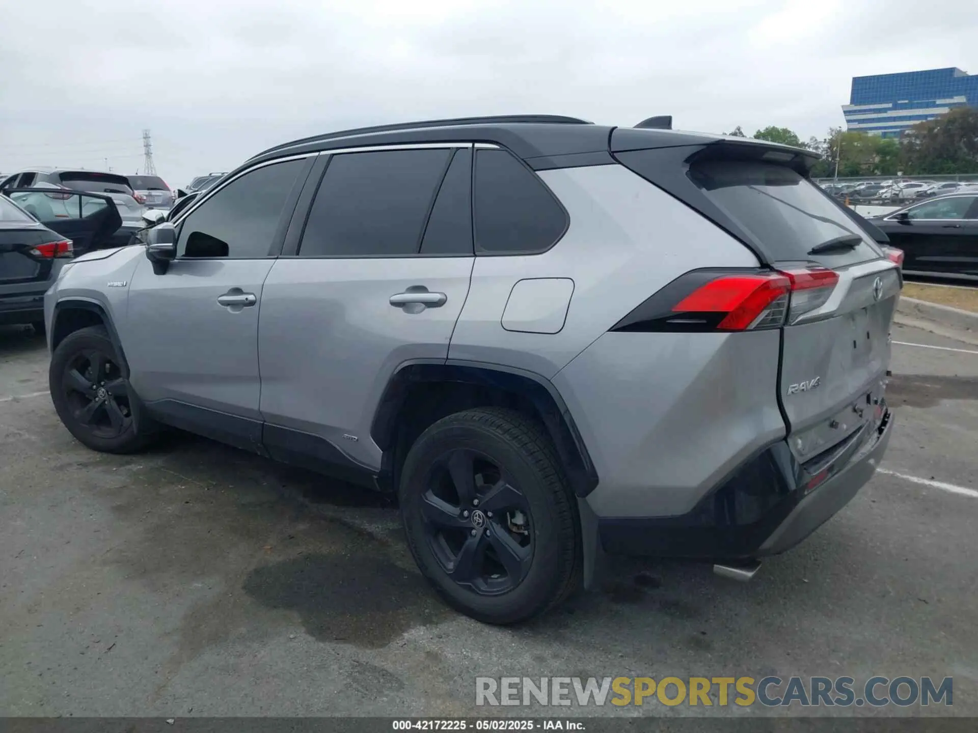 3 Фотография поврежденного автомобиля JTMEWRFV2LD543276 TOYOTA RAV4 HYBRID 2020