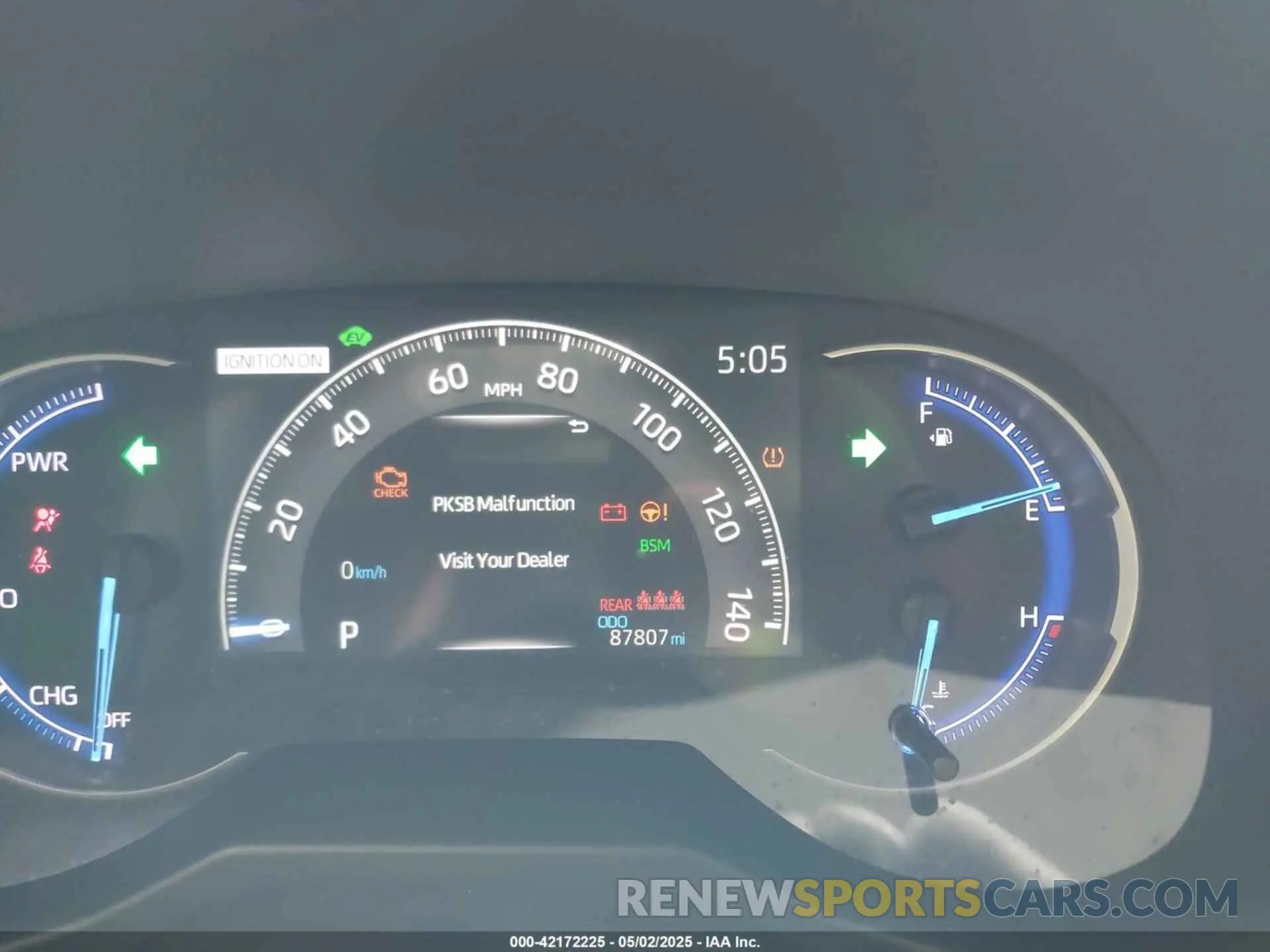 7 Фотография поврежденного автомобиля JTMEWRFV2LD543276 TOYOTA RAV4 HYBRID 2020