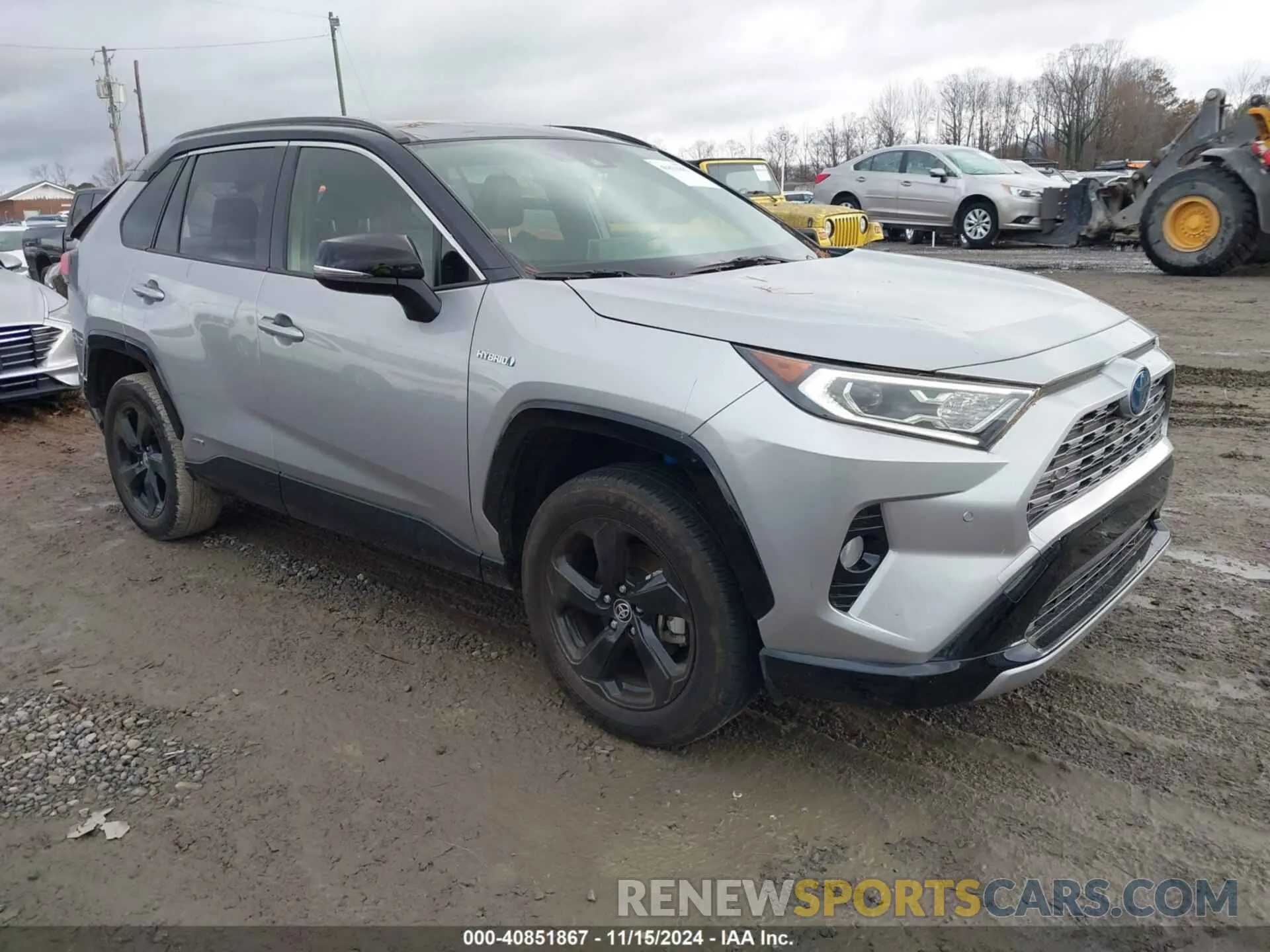 1 Фотография поврежденного автомобиля JTMEWRFV2LJ038369 TOYOTA RAV4 HYBRID 2020