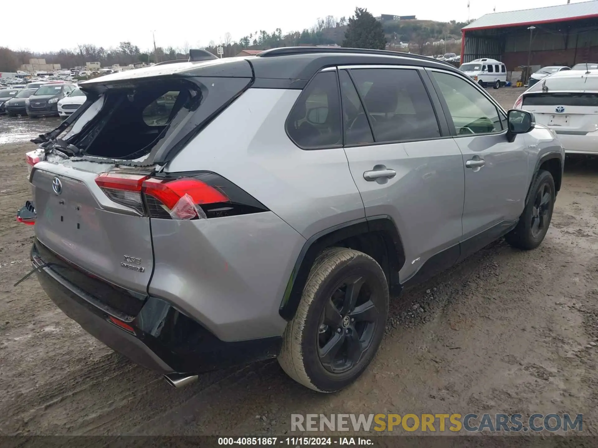 4 Фотография поврежденного автомобиля JTMEWRFV2LJ038369 TOYOTA RAV4 HYBRID 2020