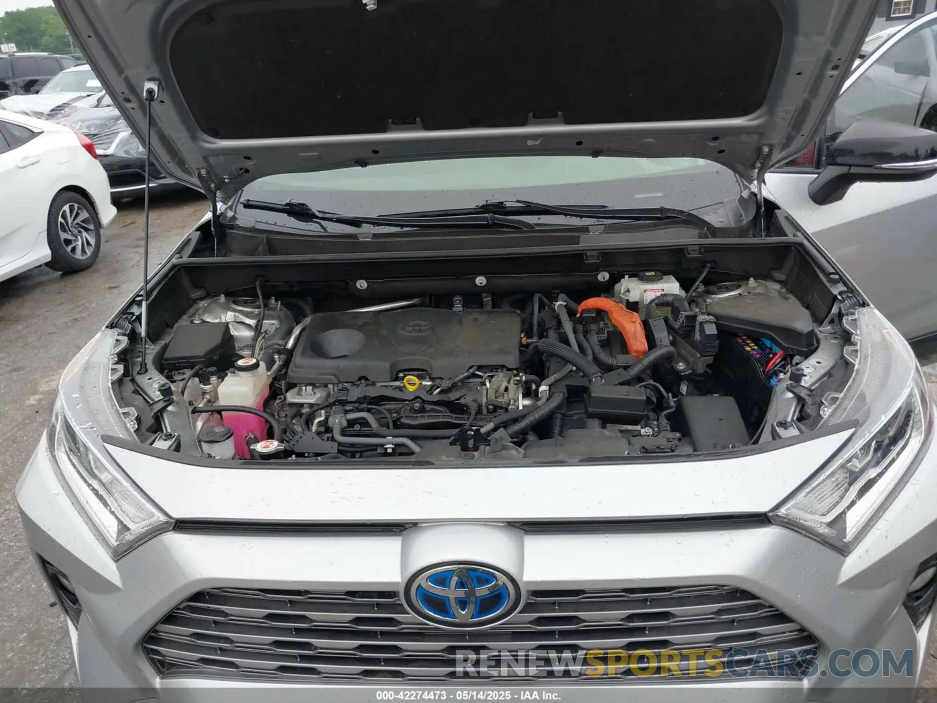 10 Фотография поврежденного автомобиля JTMEWRFV2LJ048285 TOYOTA RAV4 HYBRID 2020