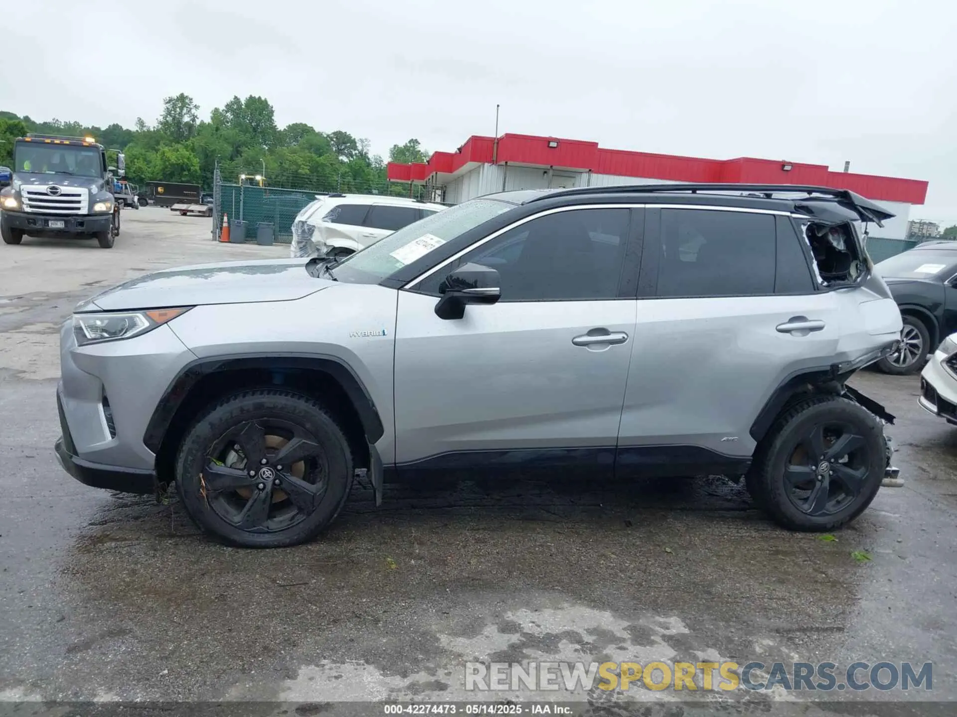 15 Фотография поврежденного автомобиля JTMEWRFV2LJ048285 TOYOTA RAV4 HYBRID 2020