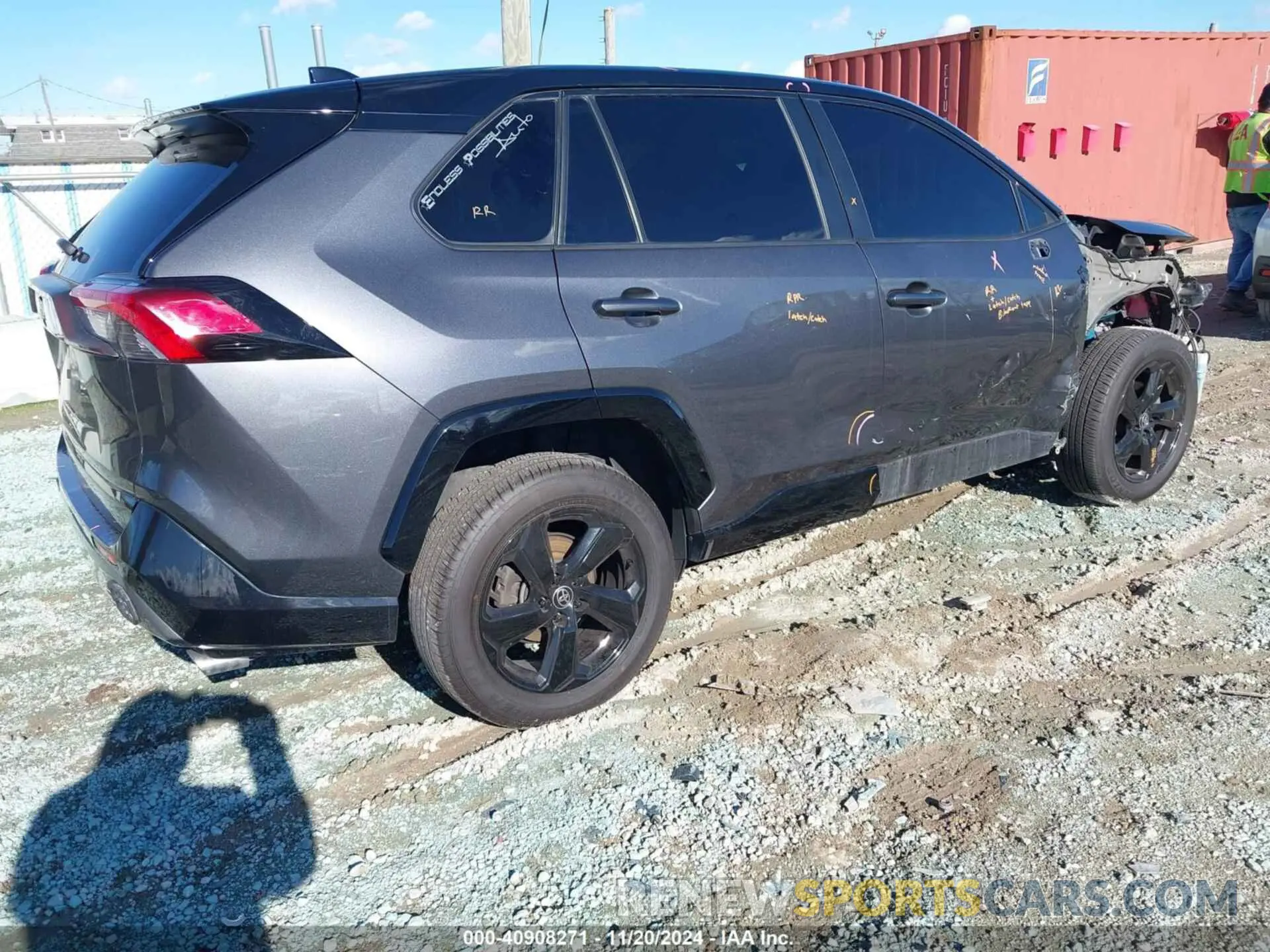 4 Photograph of a damaged car JTMEWRFV9LD541749 TOYOTA RAV4 HYBRID 2020