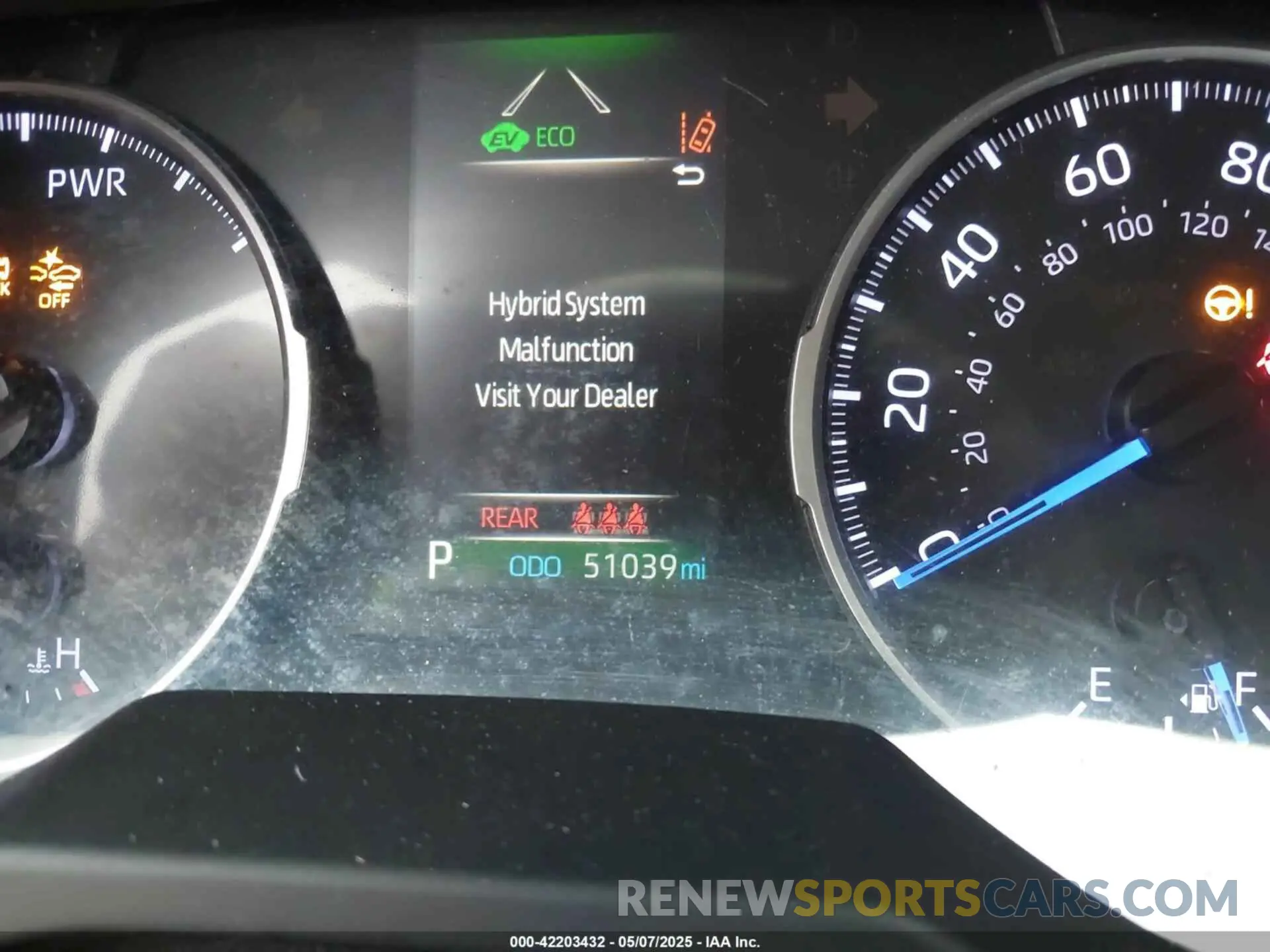 15 Photograph of a damaged car JTMLWRFV8LD537361 TOYOTA RAV4 HYBRID 2020