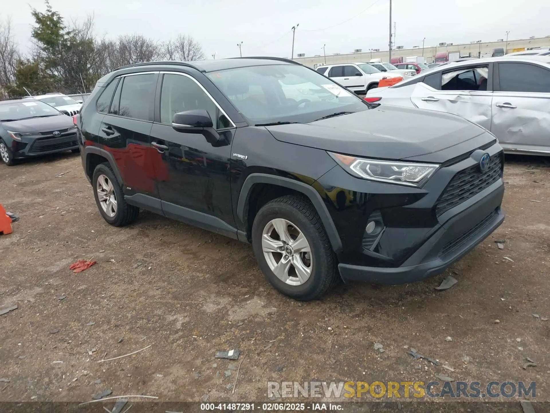 1 Photograph of a damaged car JTMR6RFV6LD001177 TOYOTA RAV4 HYBRID 2020
