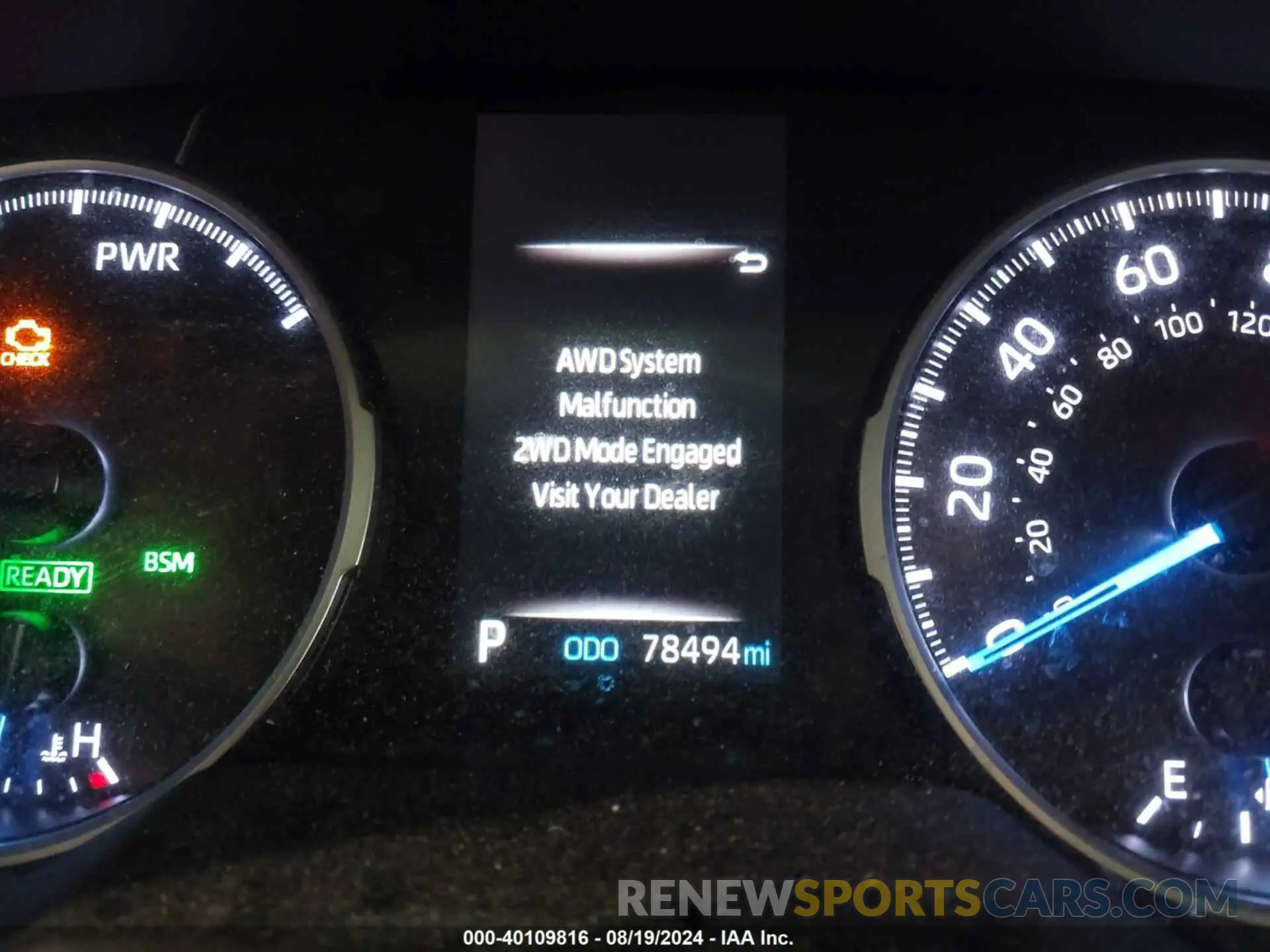 15 Photograph of a damaged car JTMR6RFV7LD005304 TOYOTA RAV4 HYBRID 2020