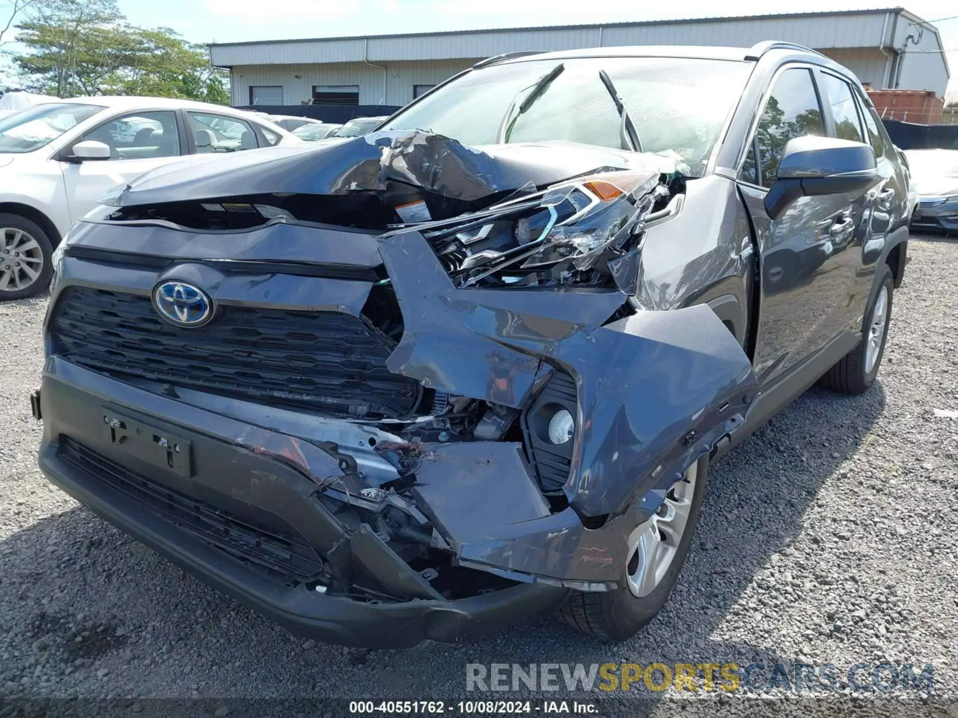 6 Photograph of a damaged car JTMR6RFV9LJ002101 TOYOTA RAV4 HYBRID 2020