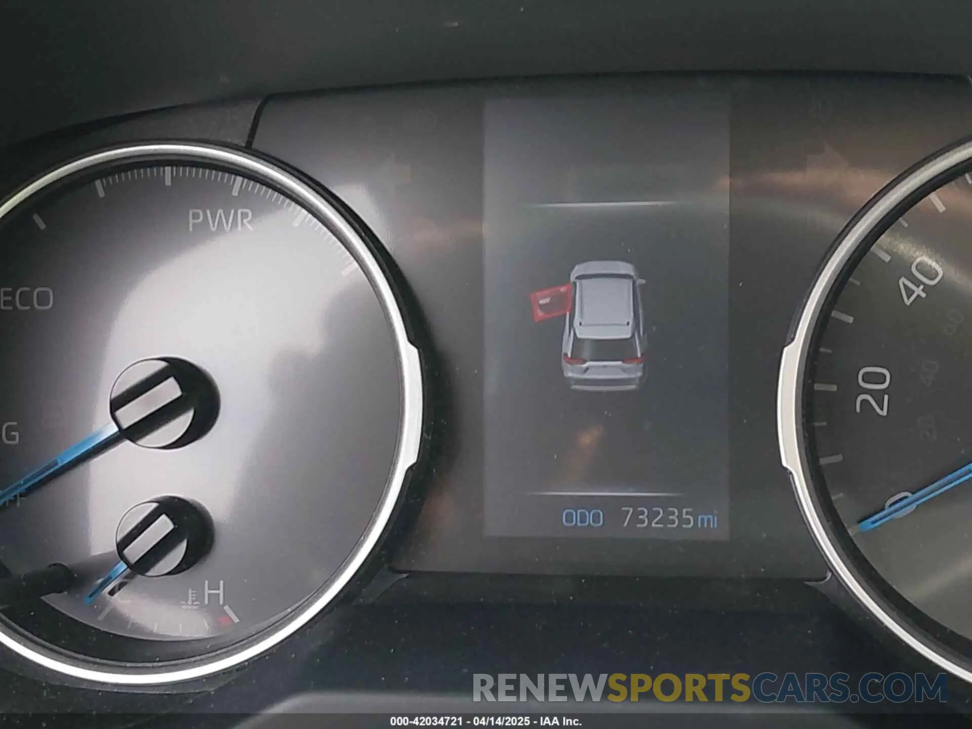 16 Photograph of a damaged car JTMRWRFV2LD549063 TOYOTA RAV4 HYBRID 2020