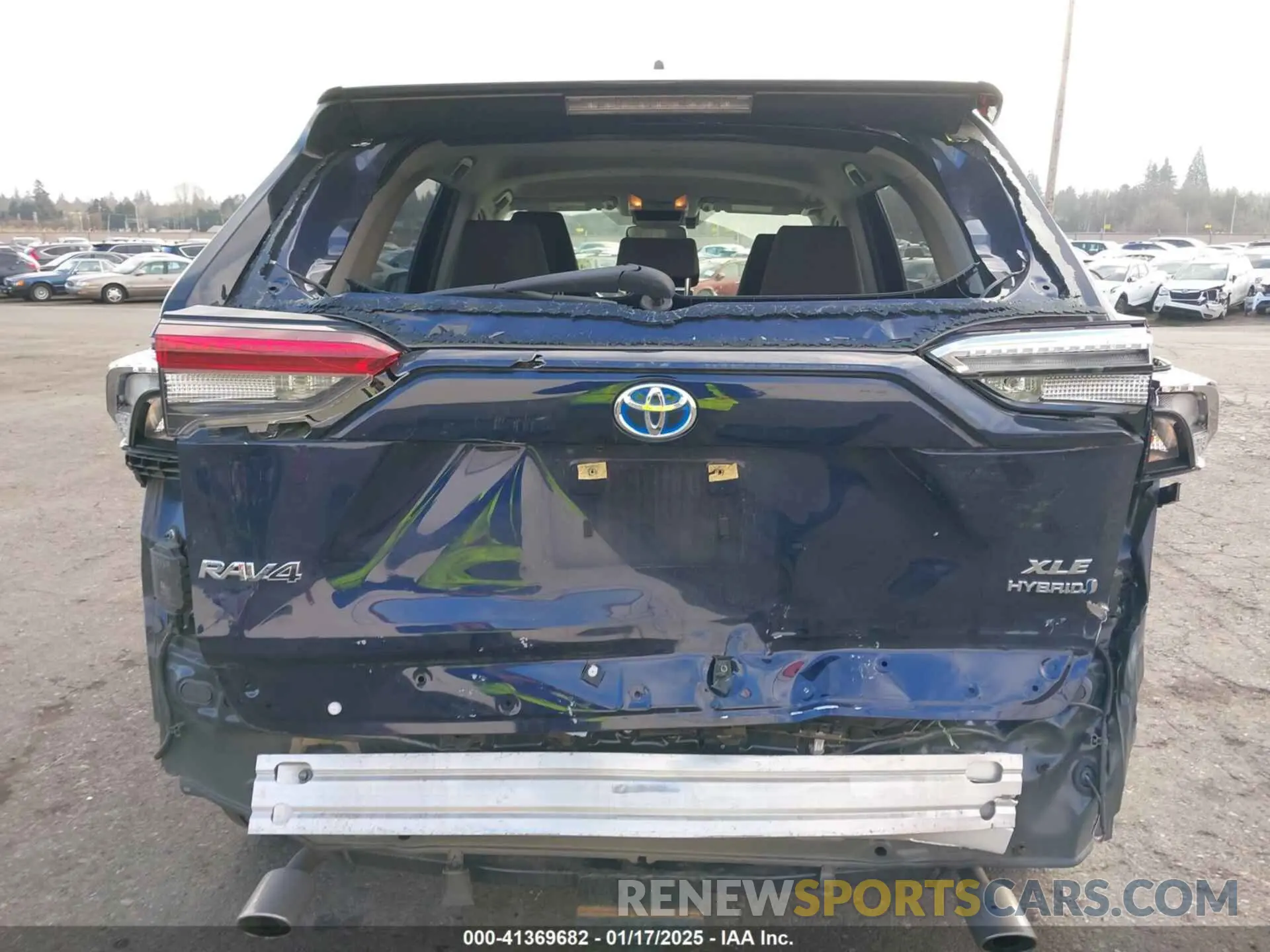 6 Photograph of a damaged car JTMRWRFV5LJ046001 TOYOTA RAV4 HYBRID 2020