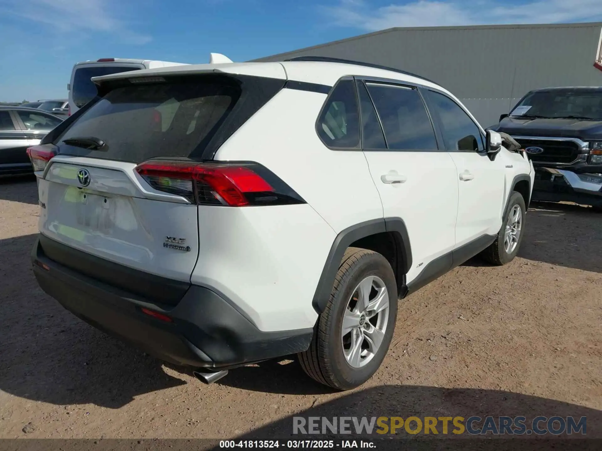 4 Фотография поврежденного автомобиля JTMRWRFV6LD549163 TOYOTA RAV4 HYBRID 2020